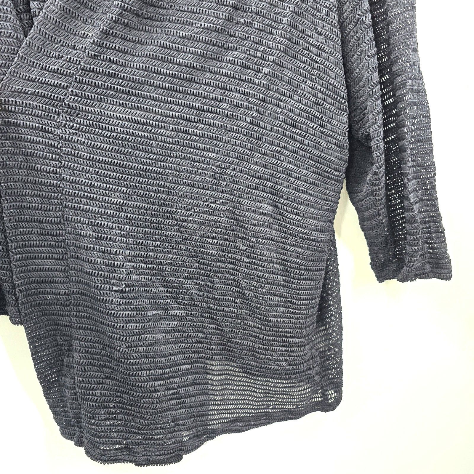 Other Jaclyn Smith Navy Blue Open Front Cardigan Sweater Plus 3XL Size 3XL / US 20-22 - 4 Thumbnail