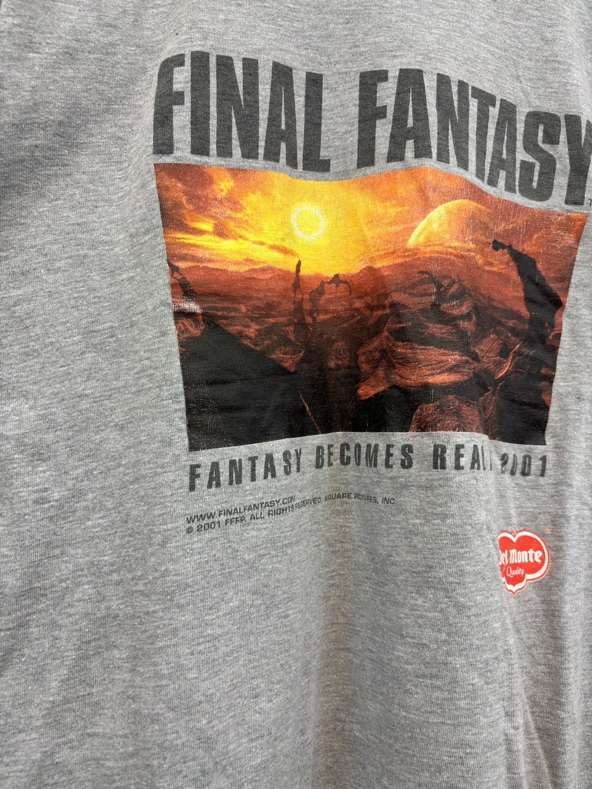 Vintage VTG 2001 Final Fantasy Becomes Reality Video Game Tee Shirt Size US L / EU 52-54 / 3 - 2 Thumbnail