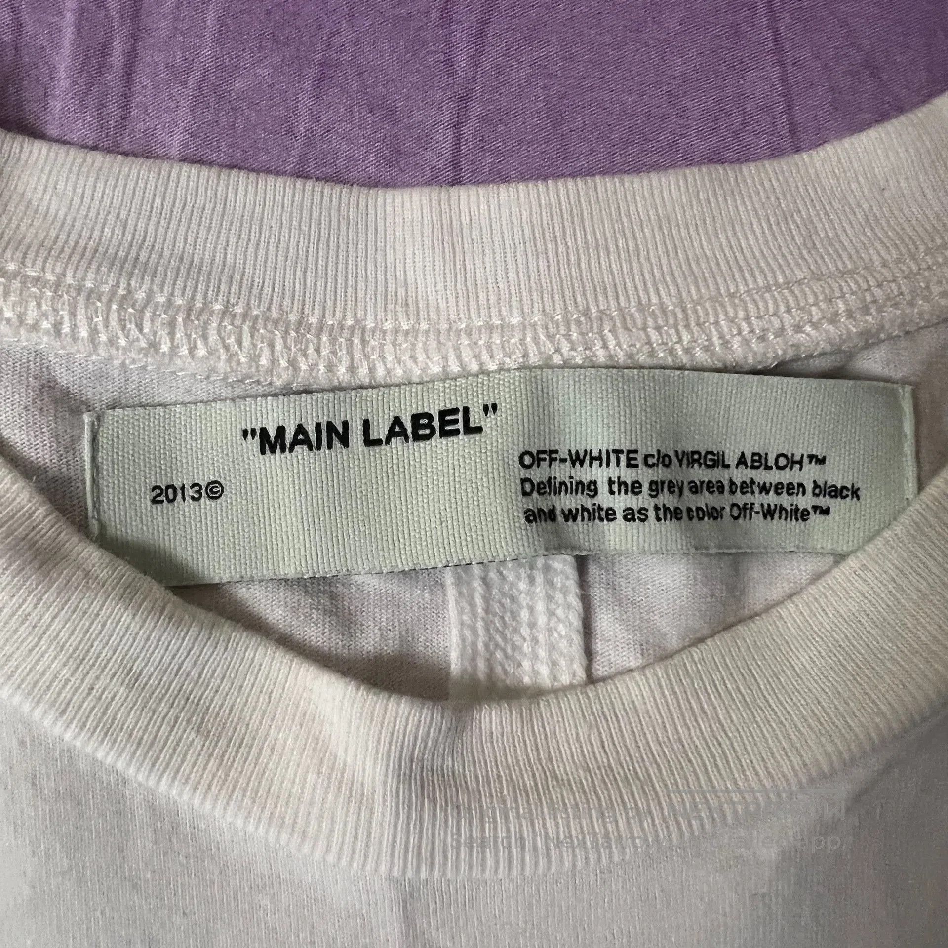Off-White Off-White Sketch Short-Sleeve Tee. Size US S / EU 44-46 / 1 - 3 Thumbnail