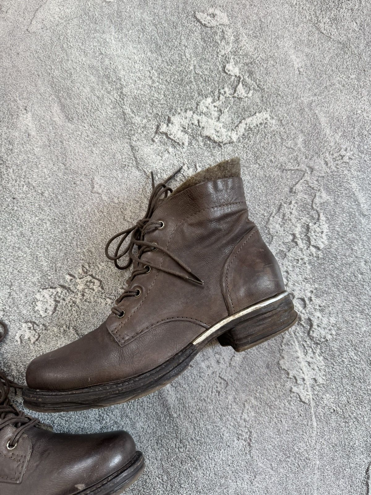 A.S.98 × Vintage AS98 A.S.98 Airstep 37 leather zip biker shoes boots cowboy Size US 7 / IT 37 - 12 Thumbnail