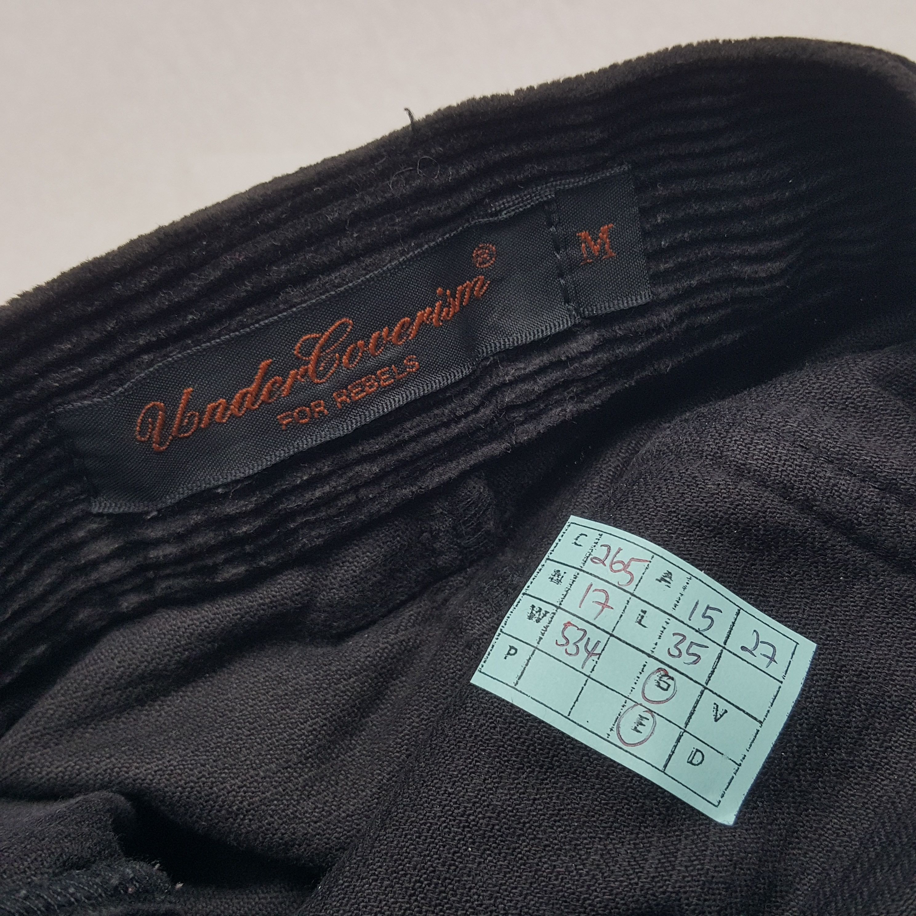 Jun Takahashi × Undercover × Vintage Vintage Undercover Jun Takahashi Corduroy Japan Pants Size US 30 / EU 46 - 14 Thumbnail