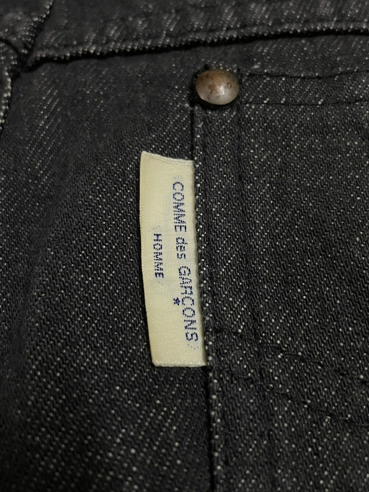 Comme des Garcons Vintage Comme Des Garcons Avant-Garde Denim Grey Wash Jeans Size US 31 - 12 Thumbnail