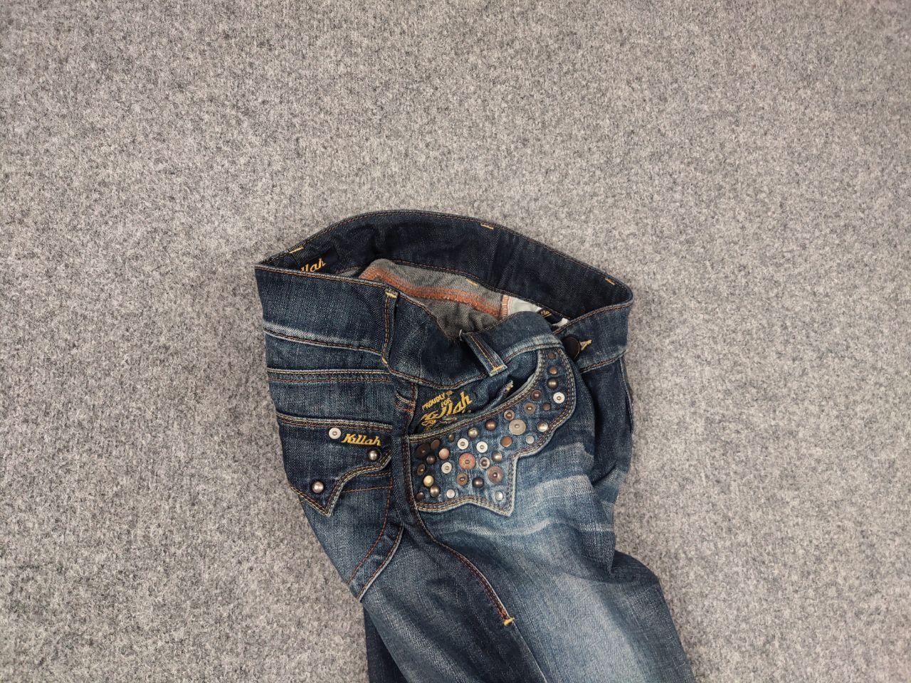 Miss Sixty Killah Miss Sixty Vintage Denim metal Low Rise Jeans LGB Y2K Size 30" / US 8 / IT 44 - 4 Thumbnail