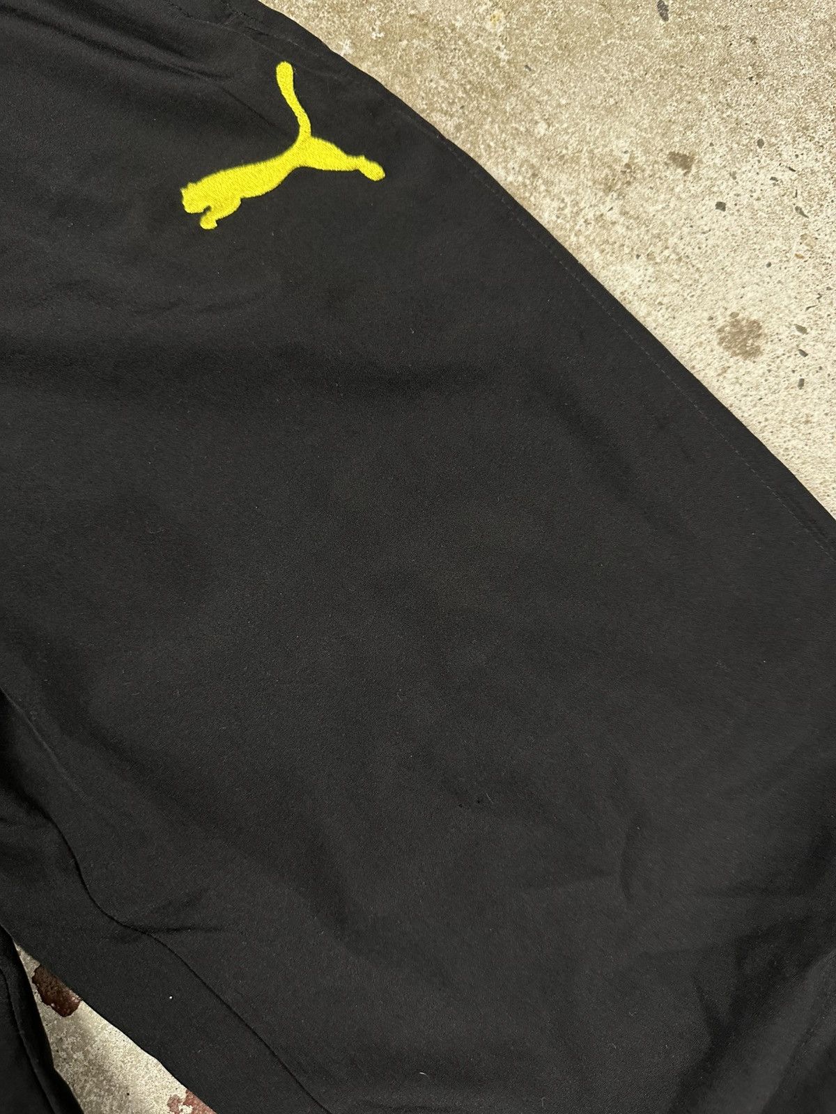Puma Puma x Borussia Dortmund Black Baggy Track Pants Size US 30 / EU 46 - 8 Thumbnail