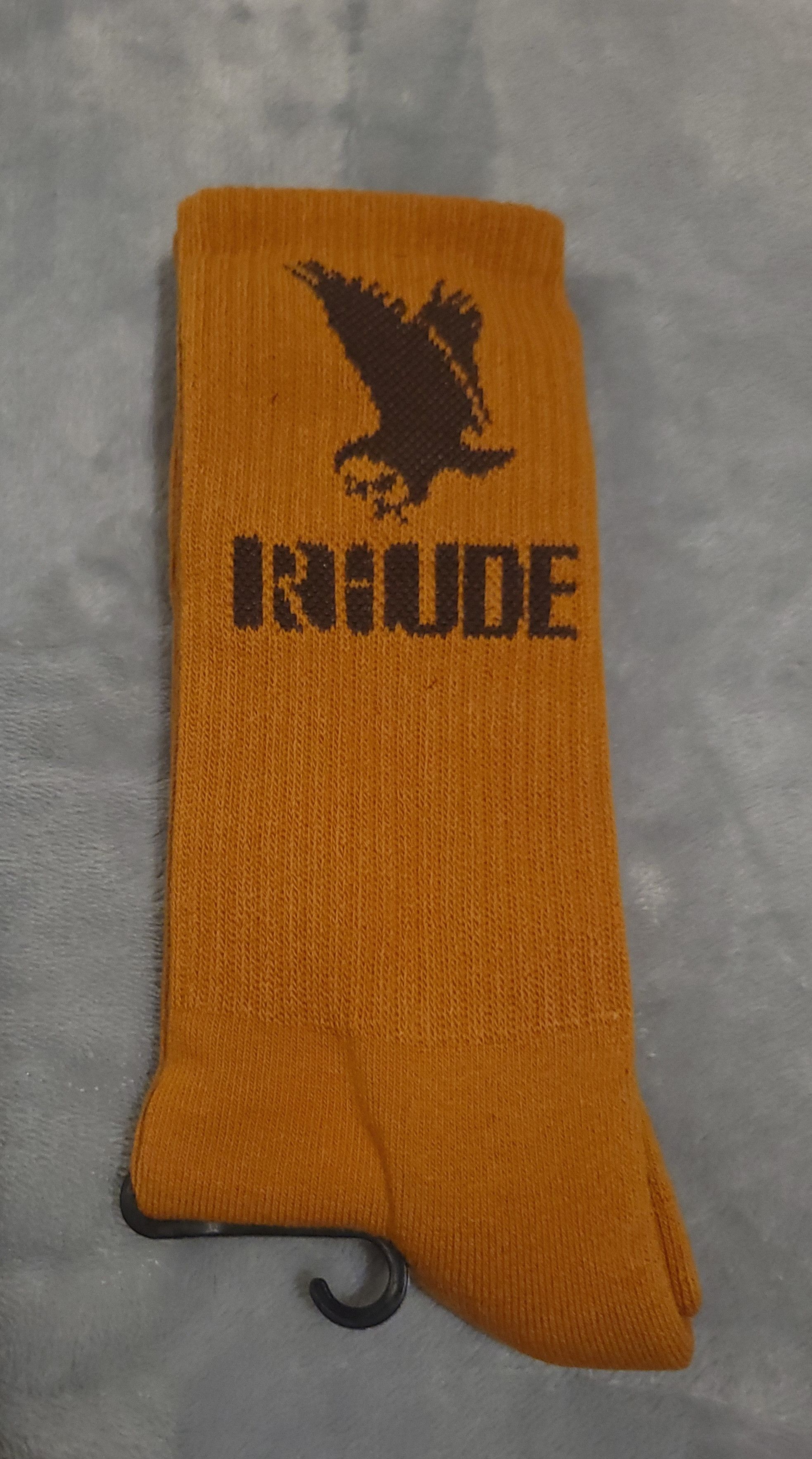 Rhude RHUDE Eagle Socks- Maroon (Rust Brown)1 Pair / Adult OS-BNWT Size ONE SIZE - 3 Thumbnail