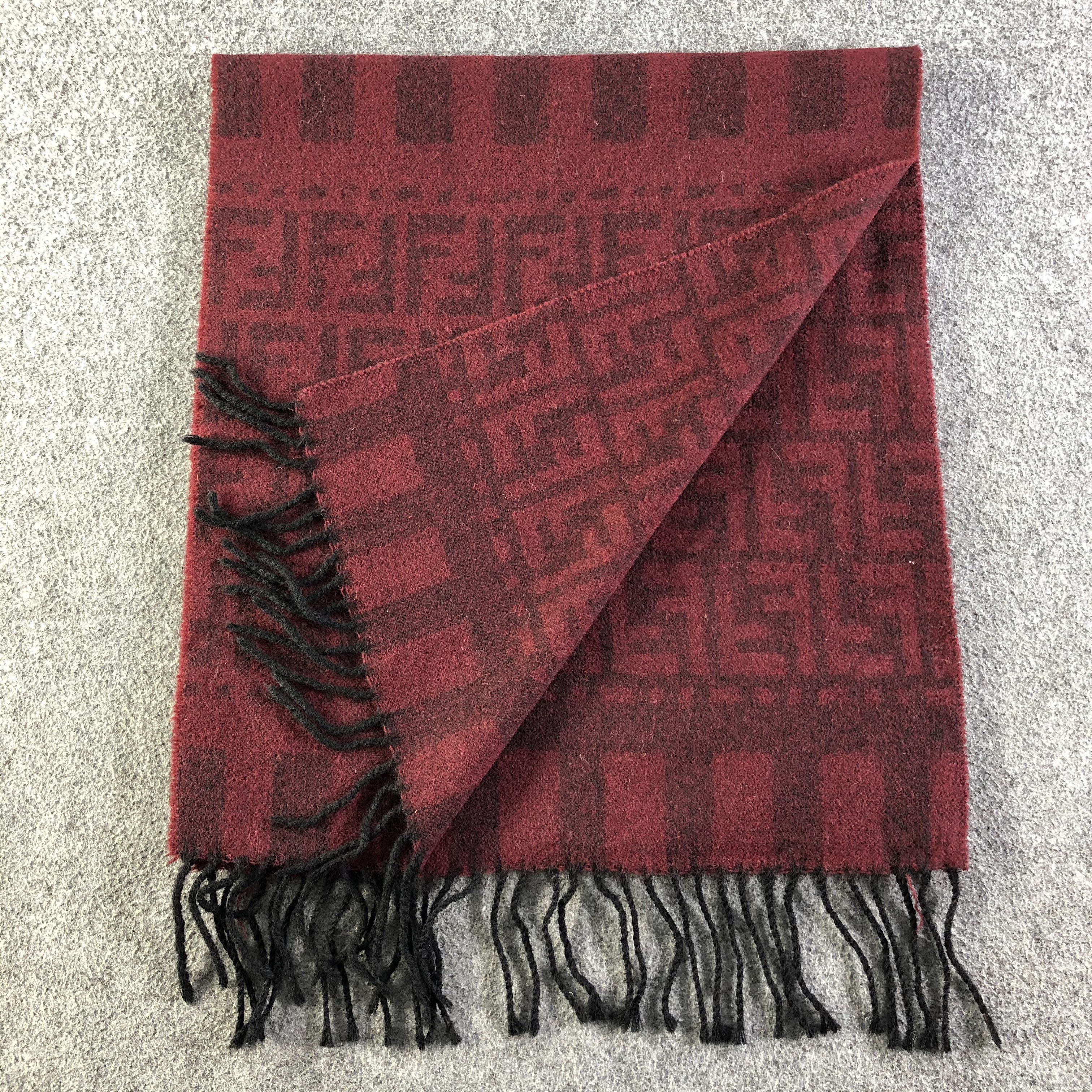 Vintage Fendi Monogram Scarf / Muffler / Neckwear P552 Size ONE SIZE - 4 Thumbnail