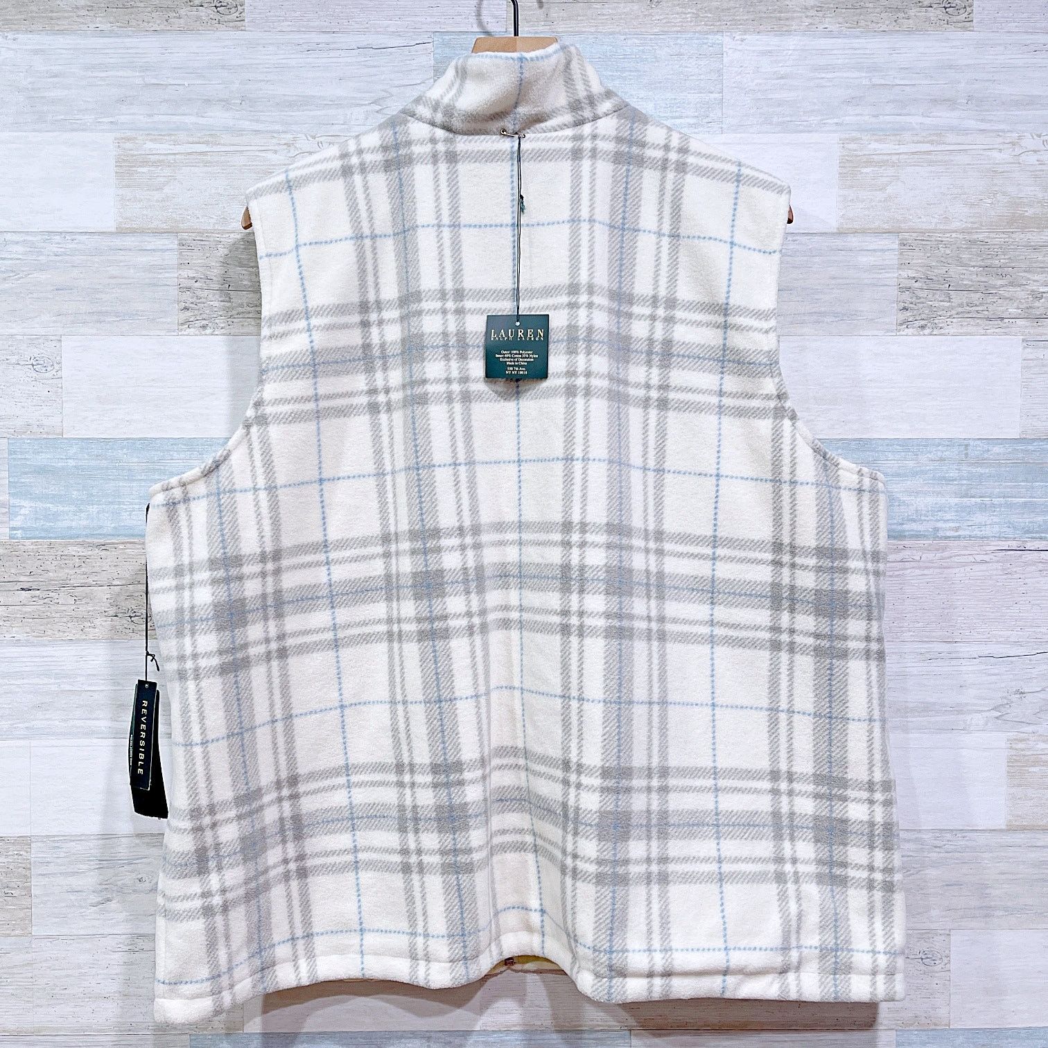 Lauren Ralph Lauren Lauren Ralph Lauren Fleece Vest Jacket Womens Plus Size 3X Size 3XL / US 20-22 - 3 Thumbnail