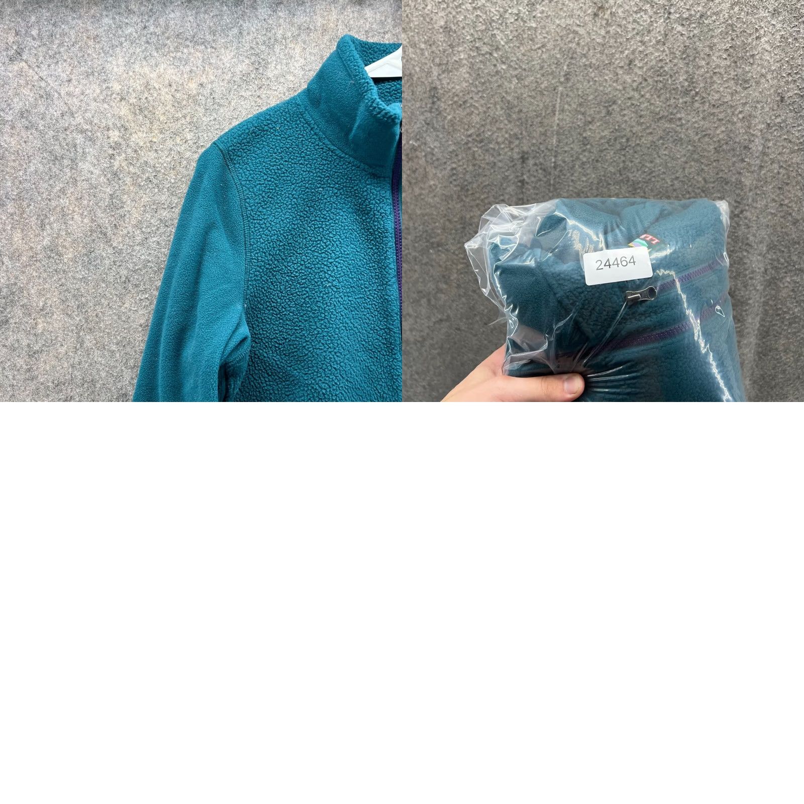 Vintage VINTAGE LL Bean Sweater Women Small Teal Blue 1/2 Zip Fleece Pullover Winter Holiday Shirts Mens Womens Size S / US 4 / IT 40 - 9 Thumbnail