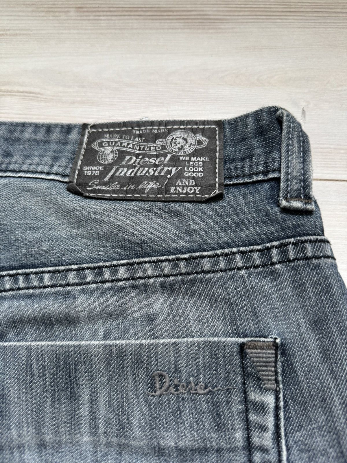 Diesel Diesel made in Italy denim shorts streetwear designer style Size US 33 - 13 Thumbnail