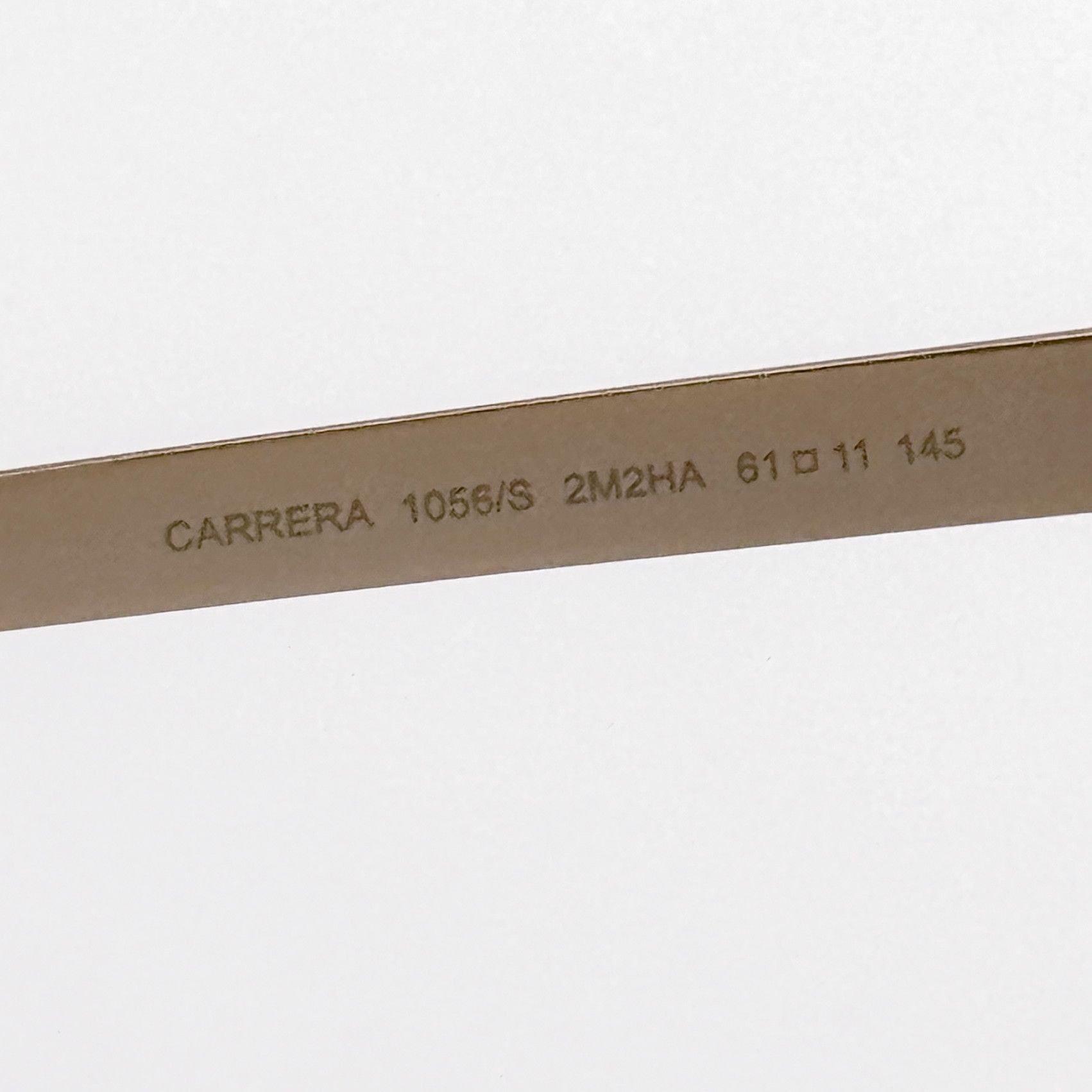 Carrera NEW CARRERA 1056/S 2M2 SUNGLASSES MEN GOLD BLACK SQUARE Size ONE SIZE - 7 Thumbnail