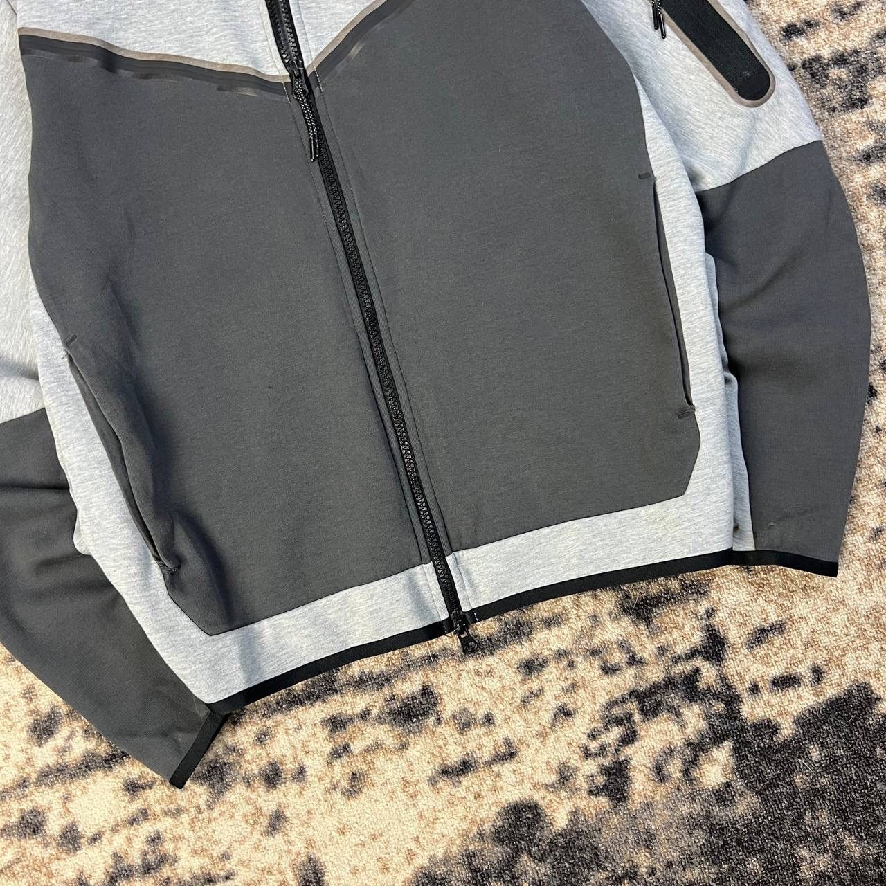 Nike Nike Tech Fleece Mini Logo Zip Up Drill Hoodie Size US M / EU 48-50 / 2 - 3 Thumbnail