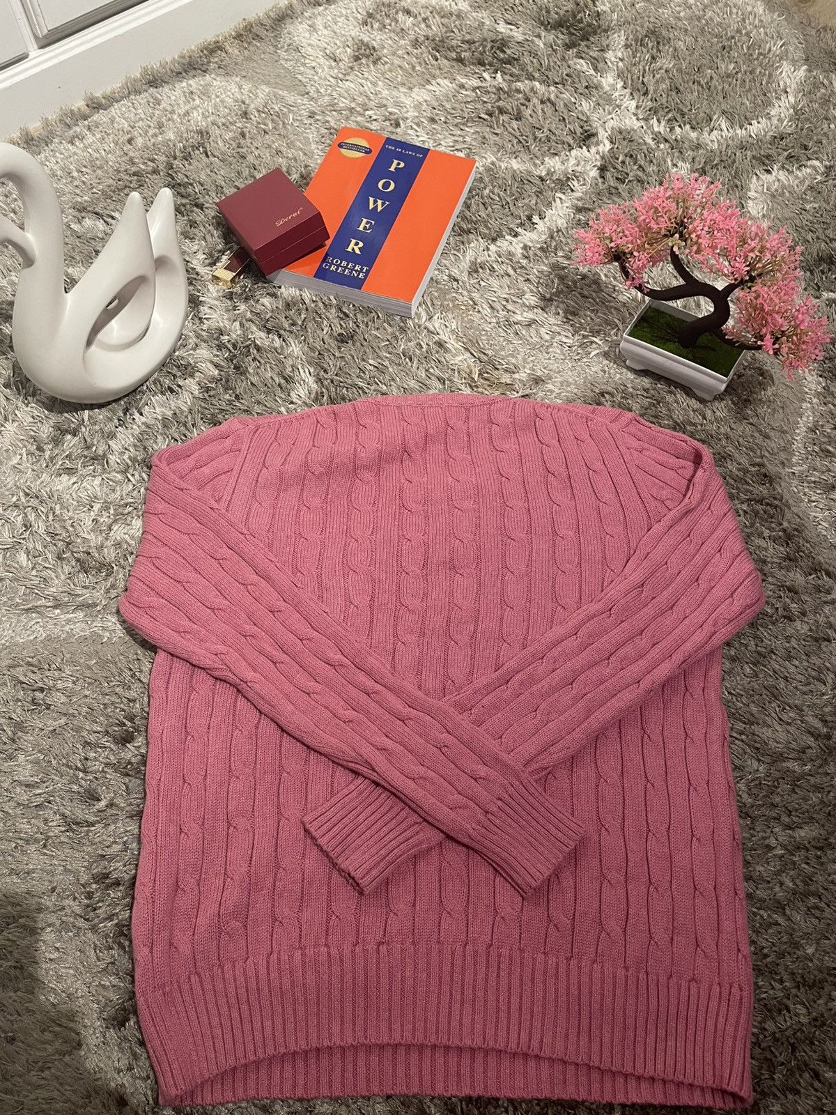Ralph Lauren Ralph Lauren Cable-Knit Cotton Sweater Size M / US 6-8 / IT 42-44 - 5 Thumbnail
