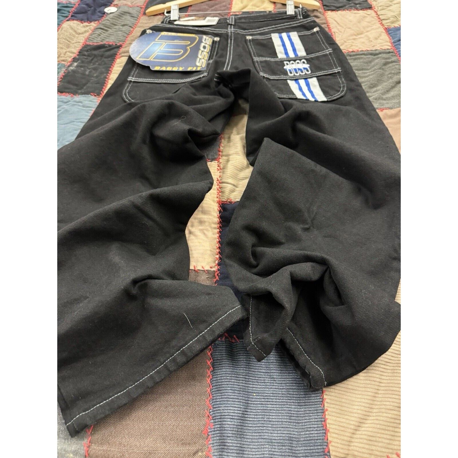 JNCO Deadstock 90s Baggy Skater Boss Jeans Men’s Size W28 X L30 Size US 28 / EU 44 - 6 Thumbnail