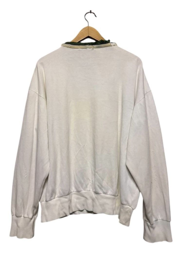 Celine Vtg🔥Celine Paris Ripped Pullover Sweatshirt Embossed Logo Size US L / EU 52-54 / 3 - 3 Thumbnail