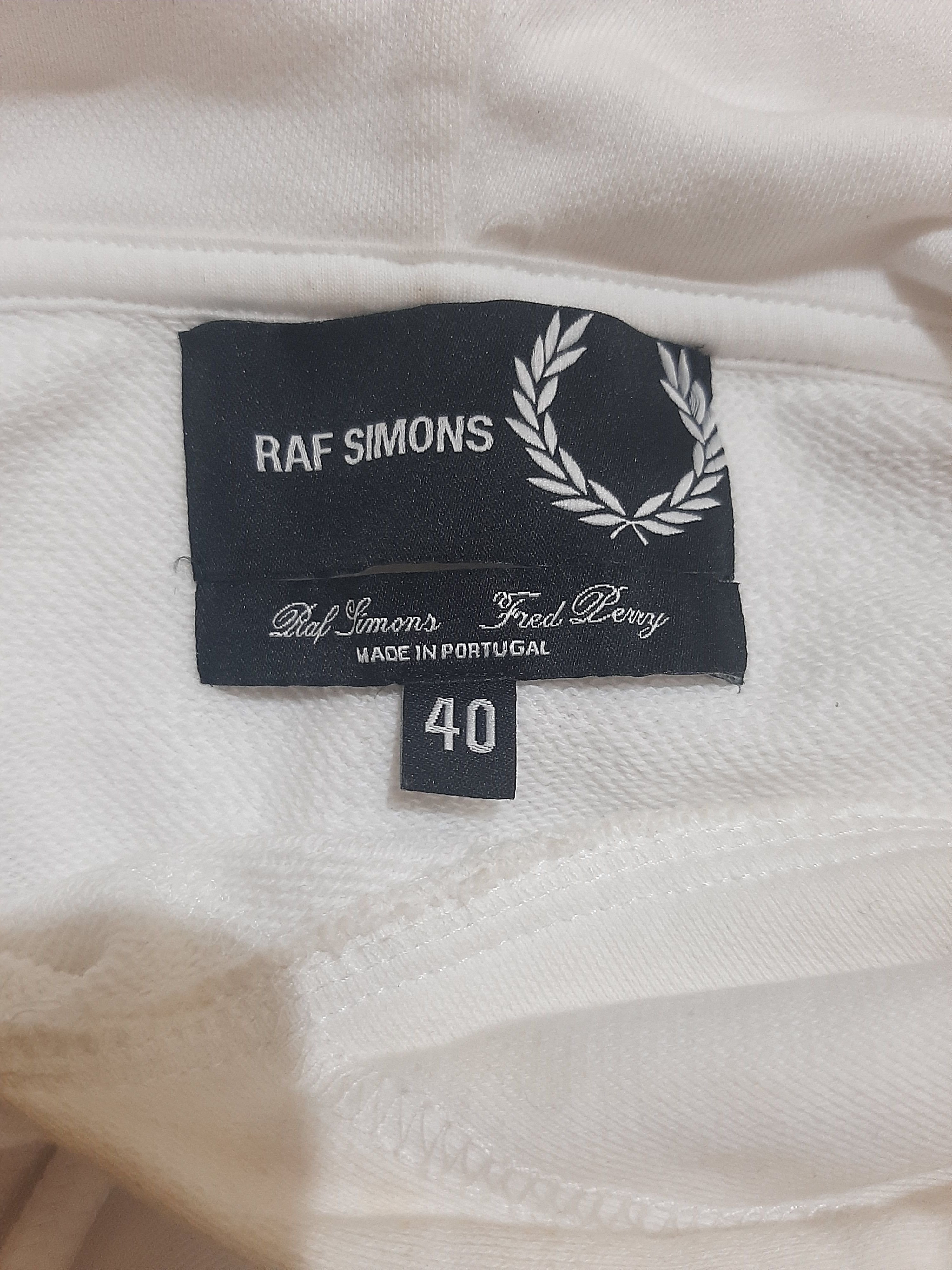 Fred Perry × Raf Simons Raf Simons x Fred Perry Tape Detail Hoodie Size US L / EU 52-54 / 3 - 2 Thumbnail