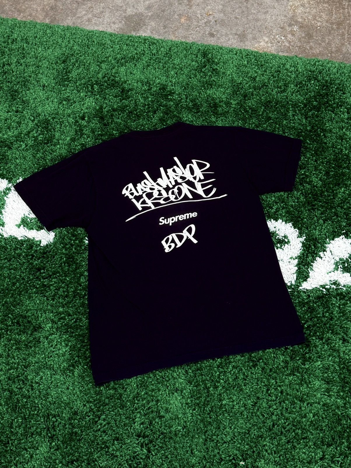 Supreme Supreme x KRS ONE By Any Means Necessary Tee Black FW14 Size US M / EU 48-50 / 2 - 1 Thumbnail