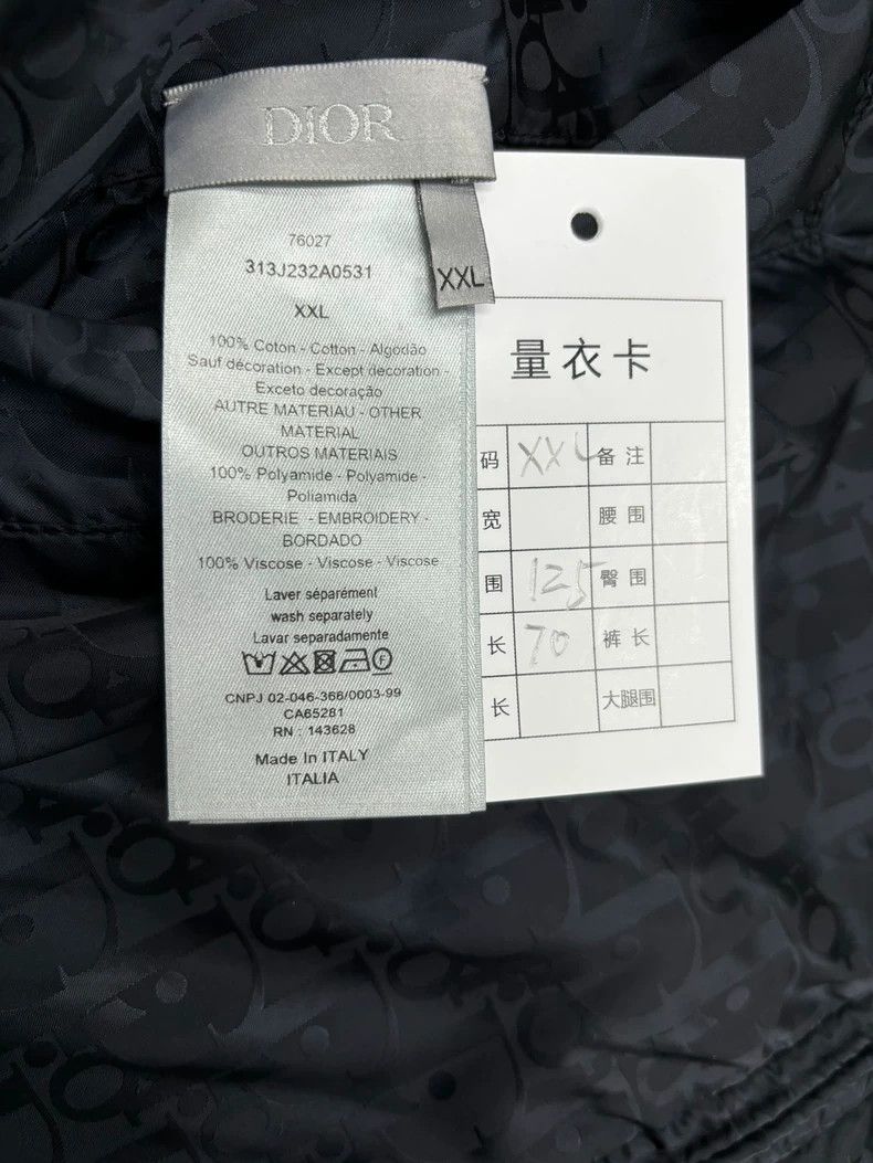 Dior Dior Full Logo presbyopic embroidered two-sided zip-up jack Size US XXL / EU 58 / 5 - 5 Thumbnail