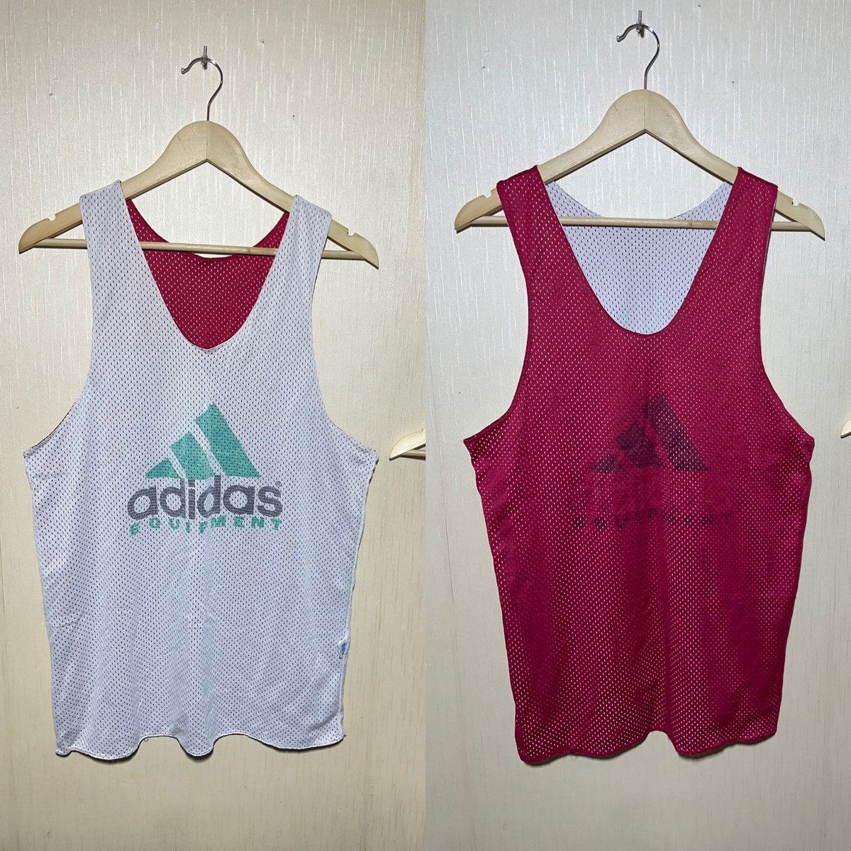 Adidas × Vintage Adidas Equipment vintage singlet t shirt 90s Size US M / EU 48-50 / 2 - 1 Thumbnail