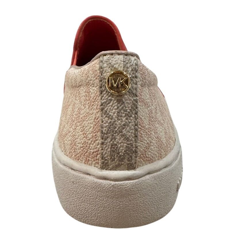 Michael Kors *DS19 MICHAEL KORS Keaton Slip On Monogram Sneakers Size 6 Size US 6 / IT 36 - 3 Thumbnail