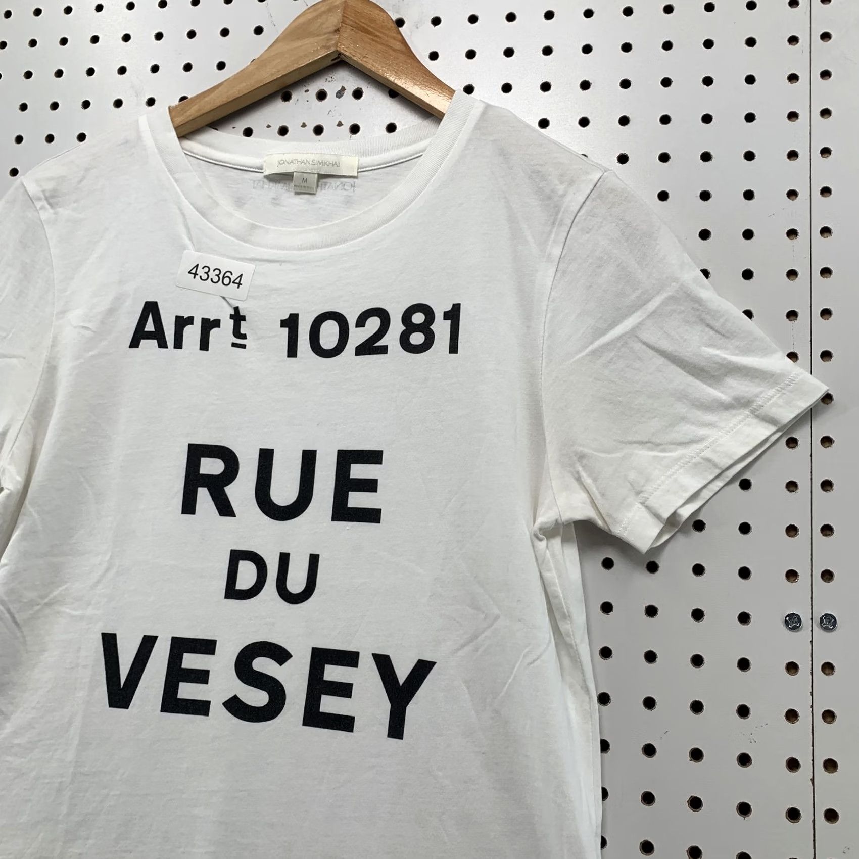 Jonathan Simkhai Jonathan Simkhai RUE DU VESEY Shirt Womens M White Designer Top Size M / US 6-8 / IT 42-44 - 7 Thumbnail
