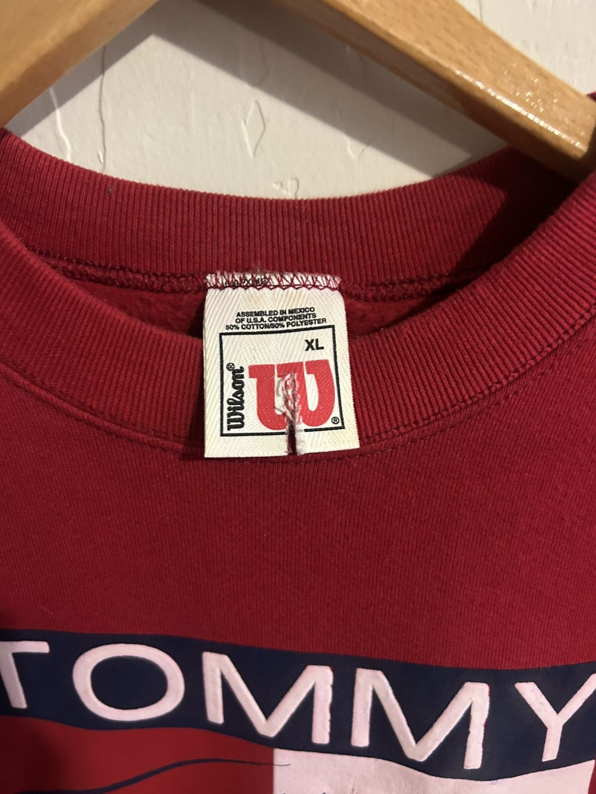 Tommy Hilfiger Vintage Bootleg Tommy Hilfiger Crewneck Size XL Size US XL / EU 56 / 4 - 2 Thumbnail
