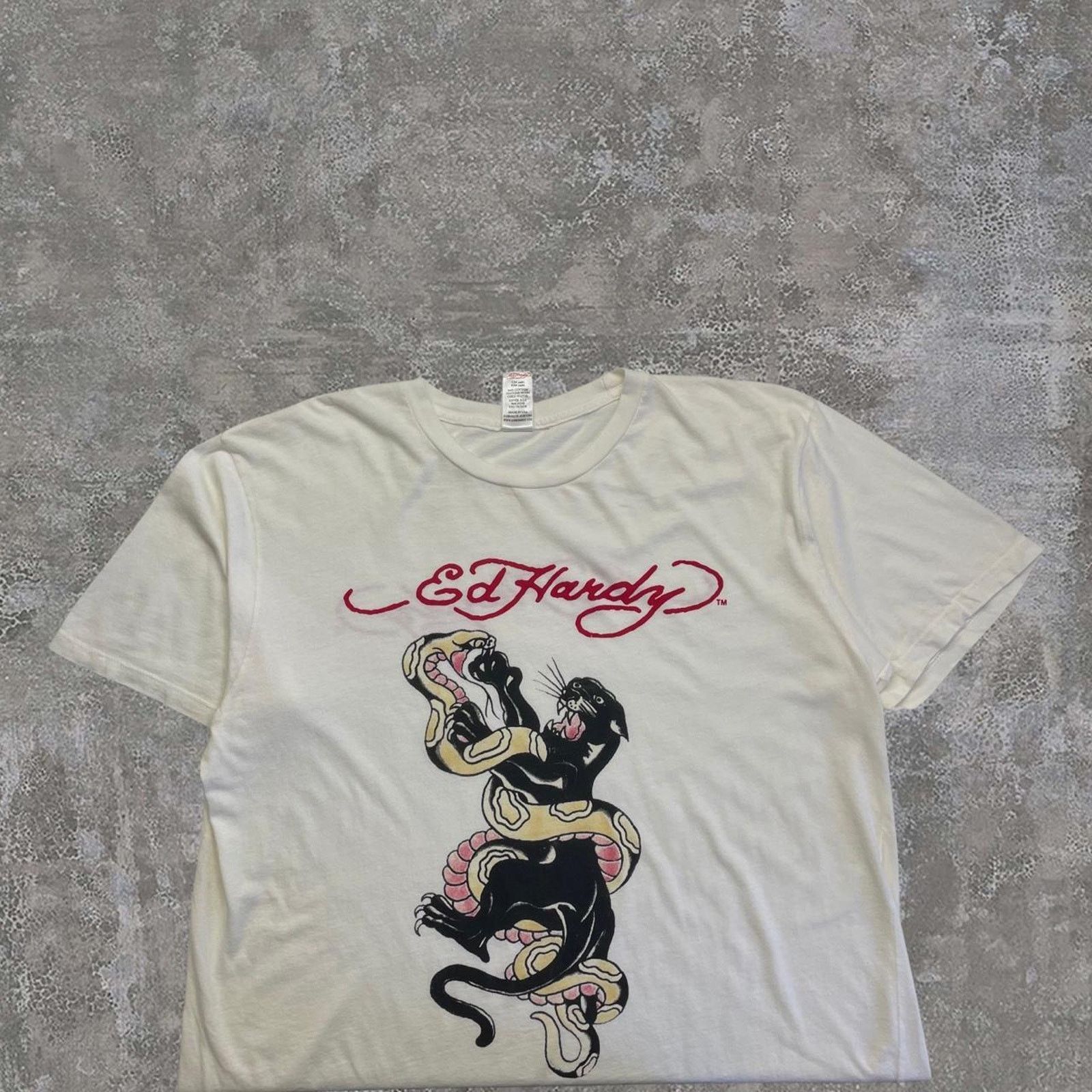Ed Hardy Ed hardy vintage lightweight Tee Size US XL / EU 56 / 4 - 4 Thumbnail