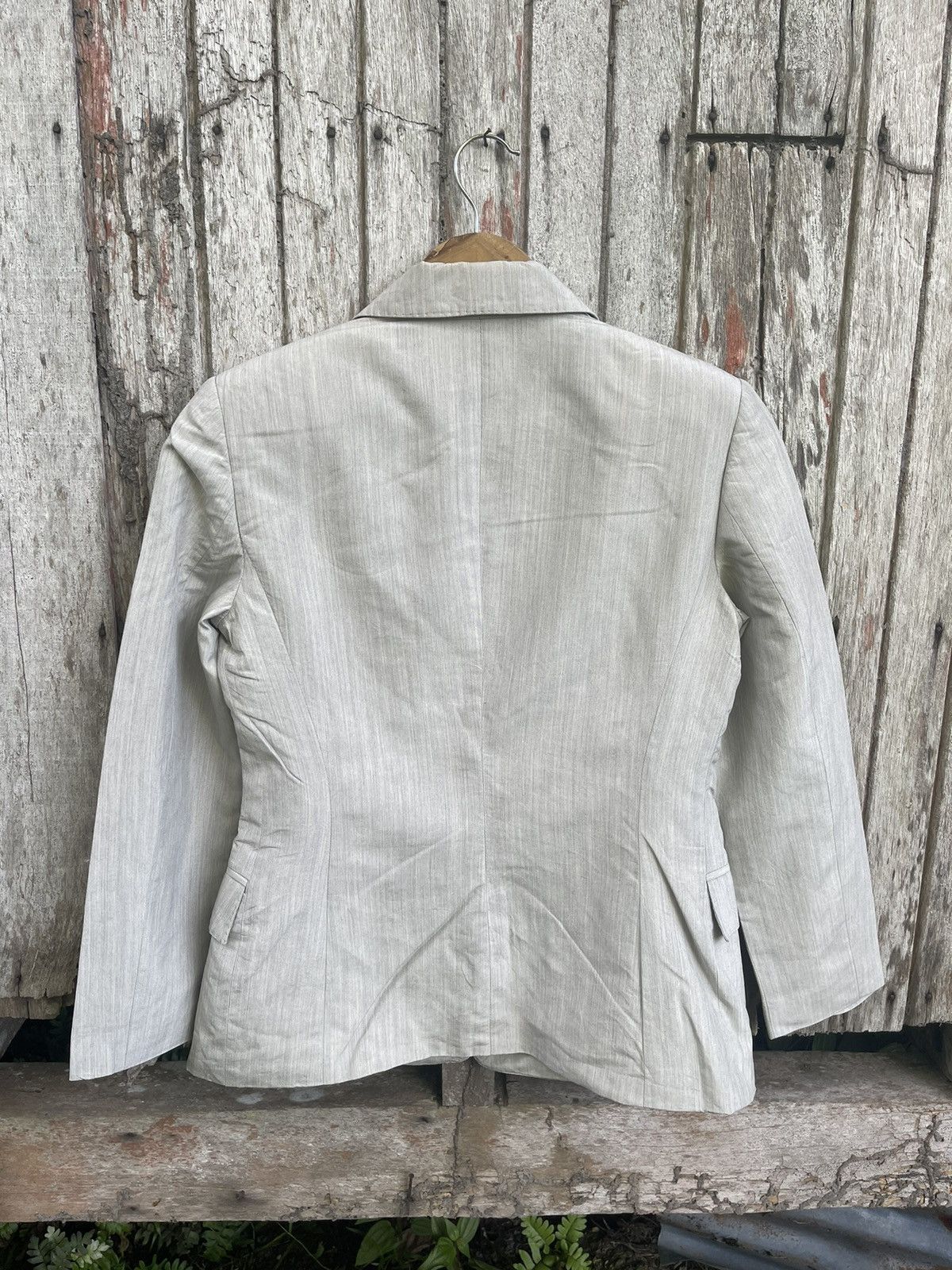 Gianfranco Ferre Gianfranco Ferré Vintage Italian Linen Blazer (90s) Size S / US 4 / IT 40 - 5 Thumbnail
