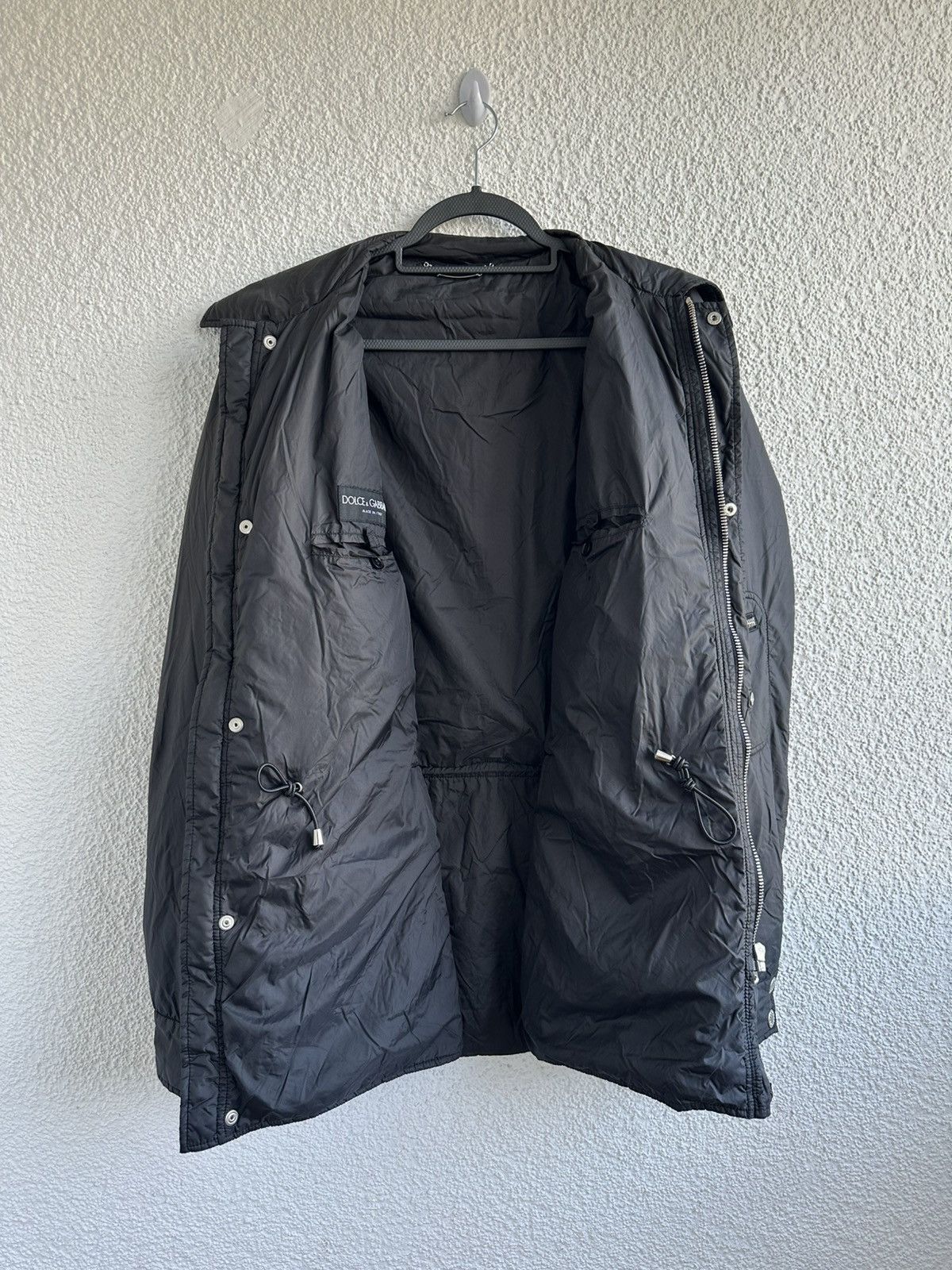 Dolce & Gabbana Dolce&Gabbana Multipocket Military Cargo Black Nylon Jacket Size US L / EU 52-54 / 3 - 11 Thumbnail