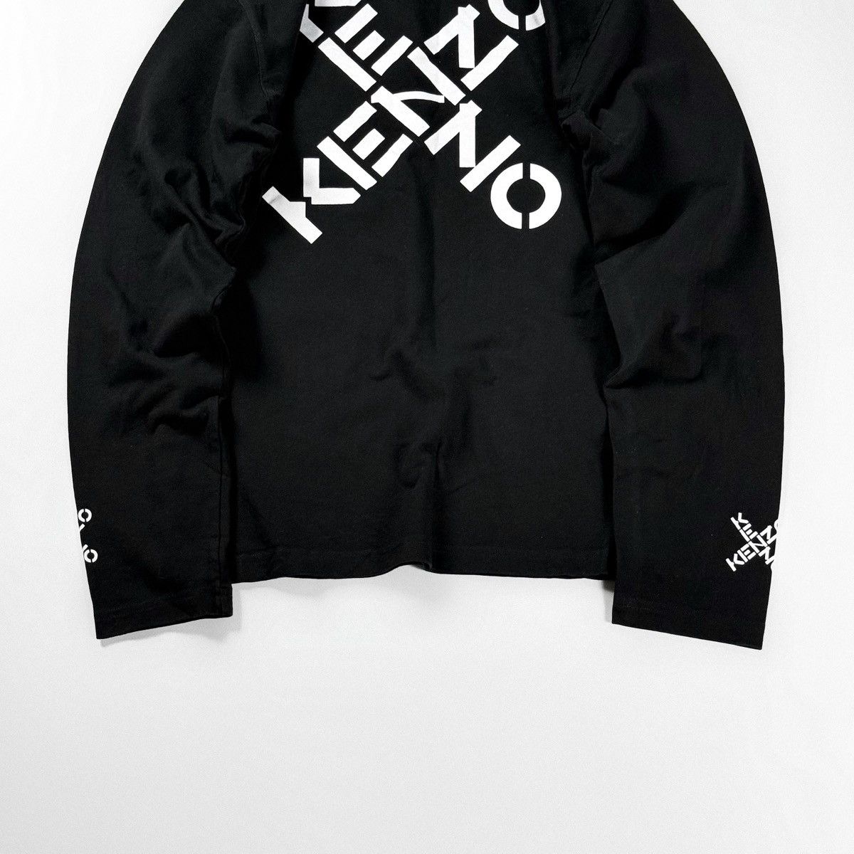 Kenzo Kenzo Cross Logo Longsleeve Size US S / EU 44-46 / 1 - 3 Thumbnail