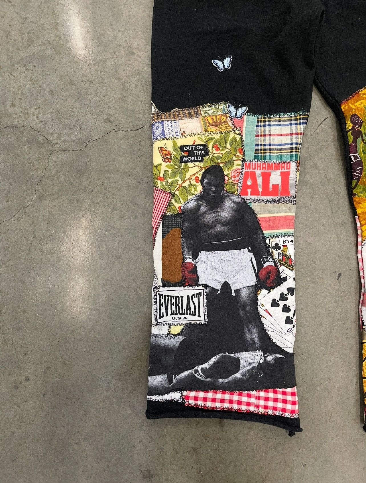 Other Bluesin’s “Even Before I Knew I Was Muhammad Ali Sweatpants Size US 34 / EU 50 - 3 Thumbnail