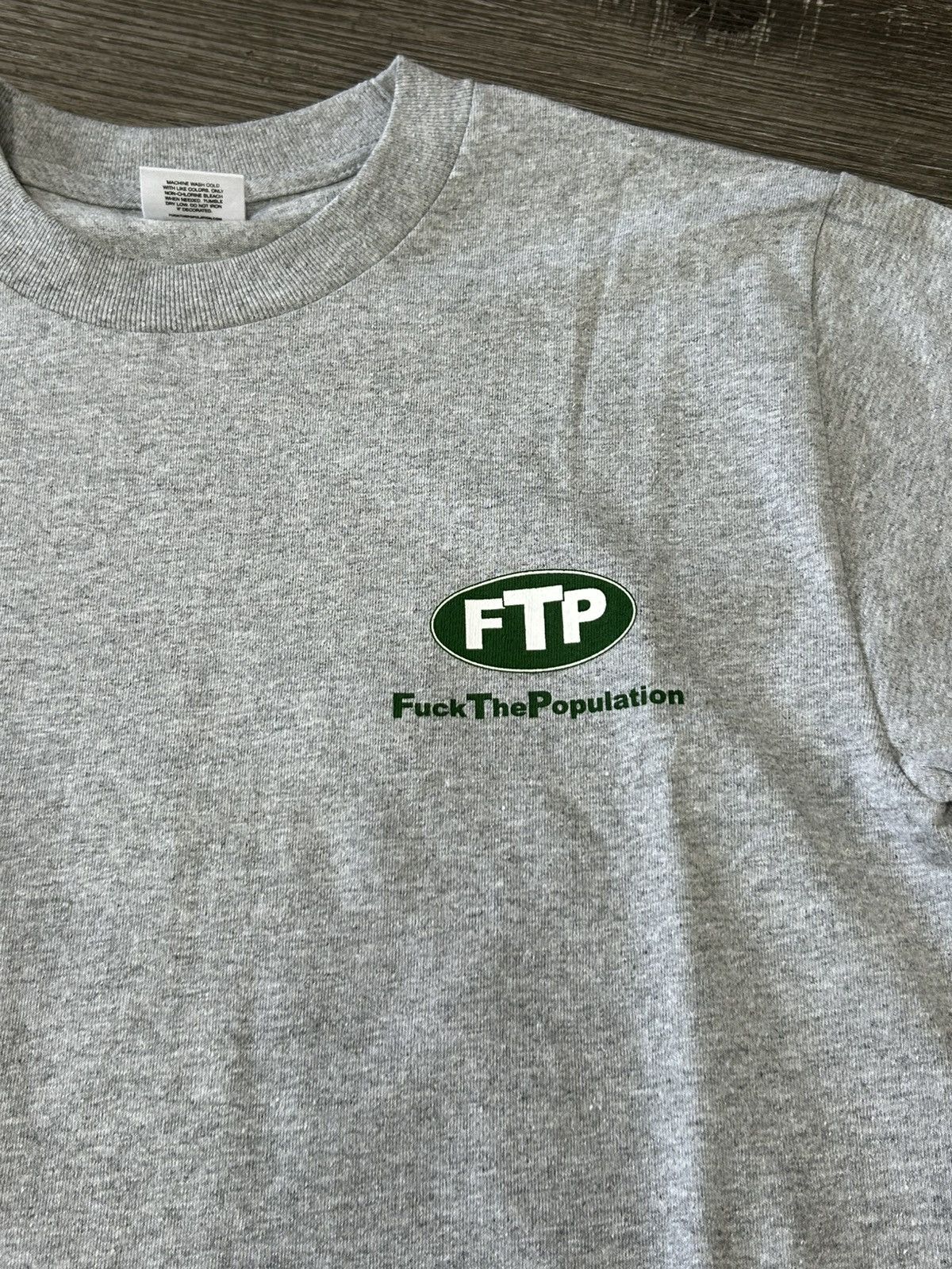 Fuck The Population FTP TEE Size US S / EU 44-46 / 1 - 5 Thumbnail