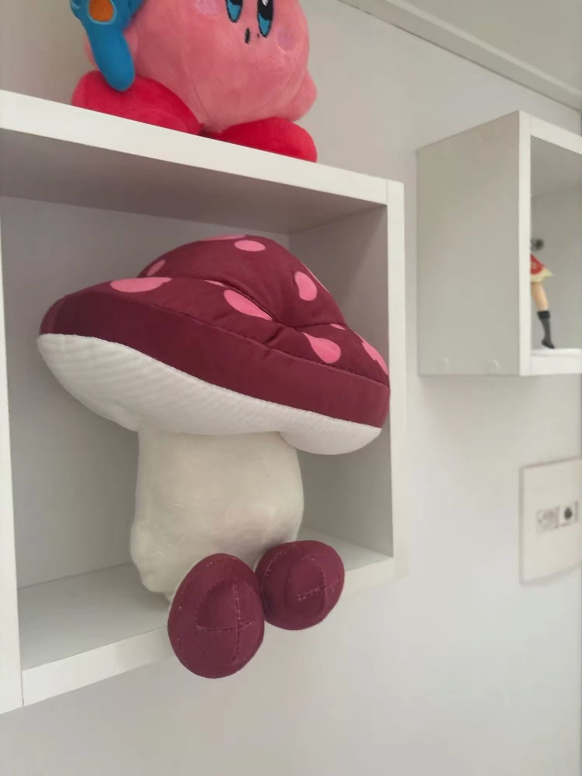 Toy Machine Kawaii Walking Mushroom Stuffed Plush Toys Doll Size ONE SIZE - 6 Thumbnail