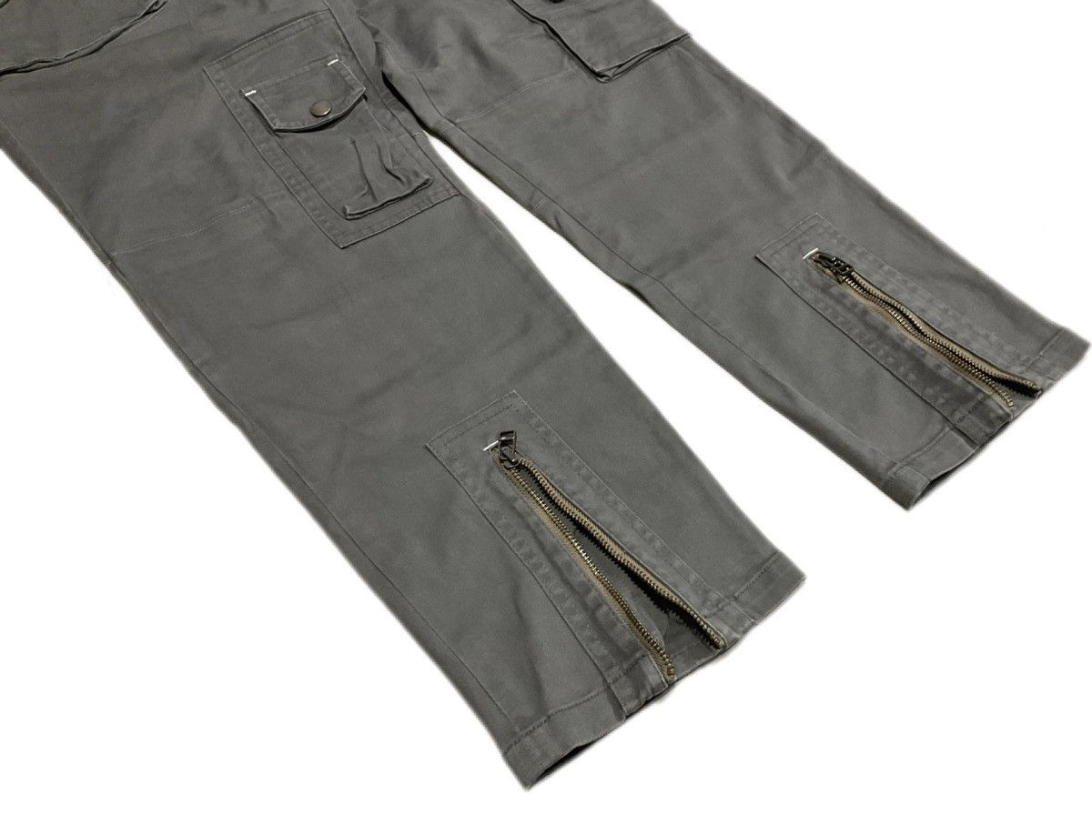 Hysteric Glamour × If Six Was Nine × Le Grande Bleu (L.G.B.) 🔥Archived Birdgir Cargo Pants Zipper Crazy Multi Pocket LGB Size US 34 / EU 50 - 6 Thumbnail
