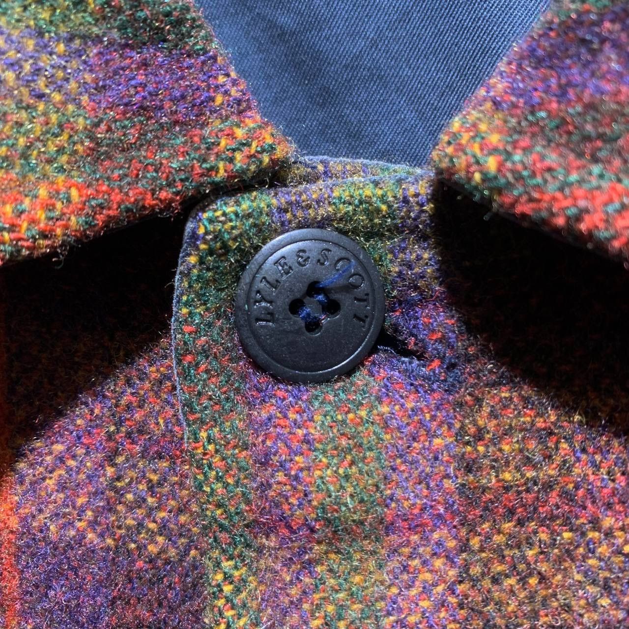 Lyle & Scott Lyle & Scott Plaid Wool Reversible Button Up Jacket Size US XL / EU 56 / 4 - 13 Thumbnail