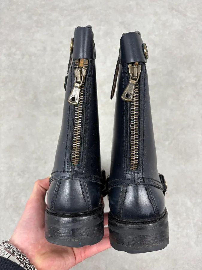 Dolce & Gabbana 2010s Dolce & Gabbana Black Premium Leather Boots Size US 8 / EU 41 - 6 Thumbnail