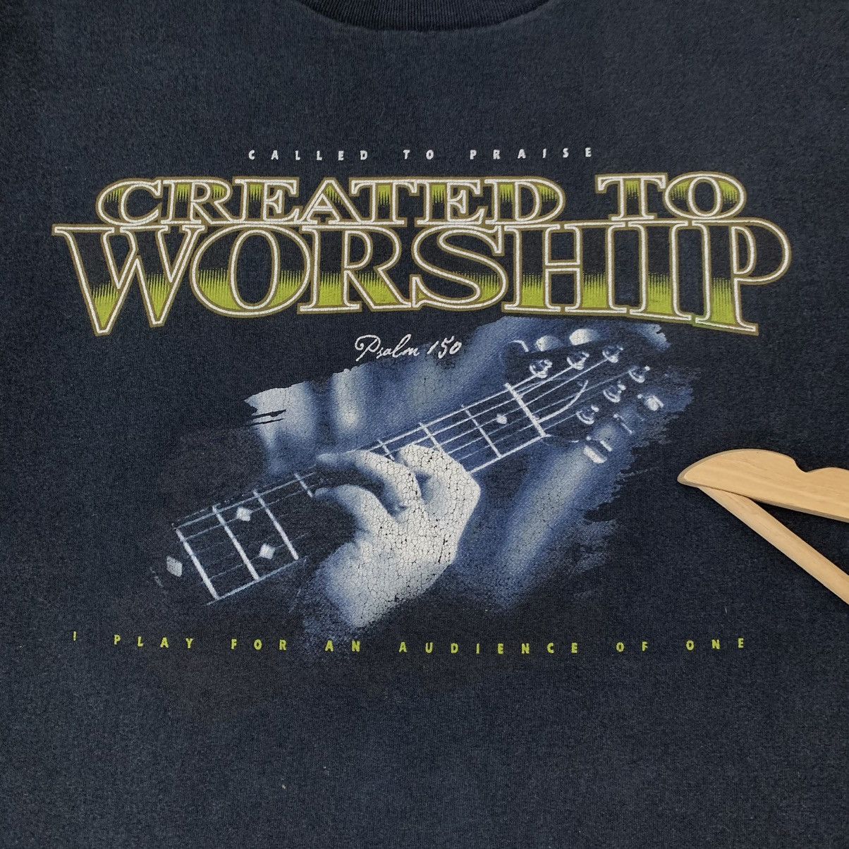 Vintage VTG CREATED TO WORSHIP Size US XL / EU 56 / 4 - 5 Thumbnail