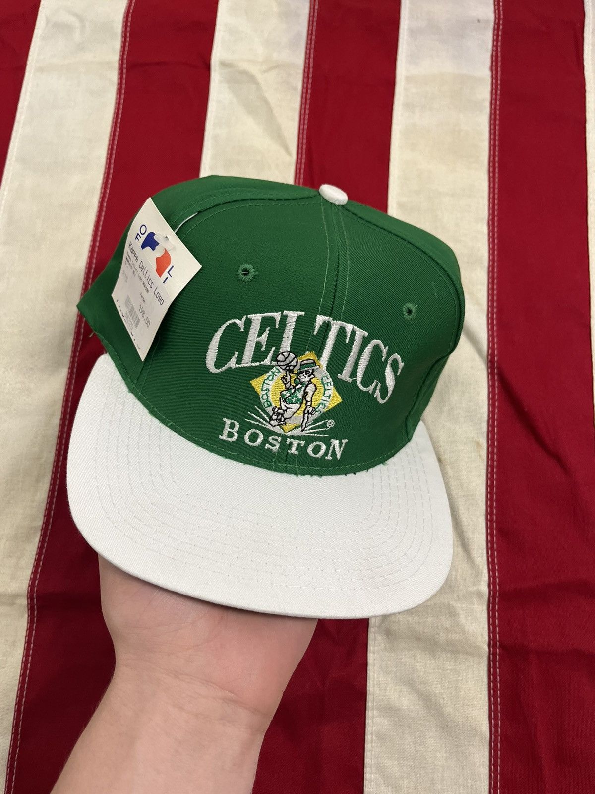 NBA Vintage Boston Celtics Snapback Cap Size ONE SIZE - 1 Thumbnail