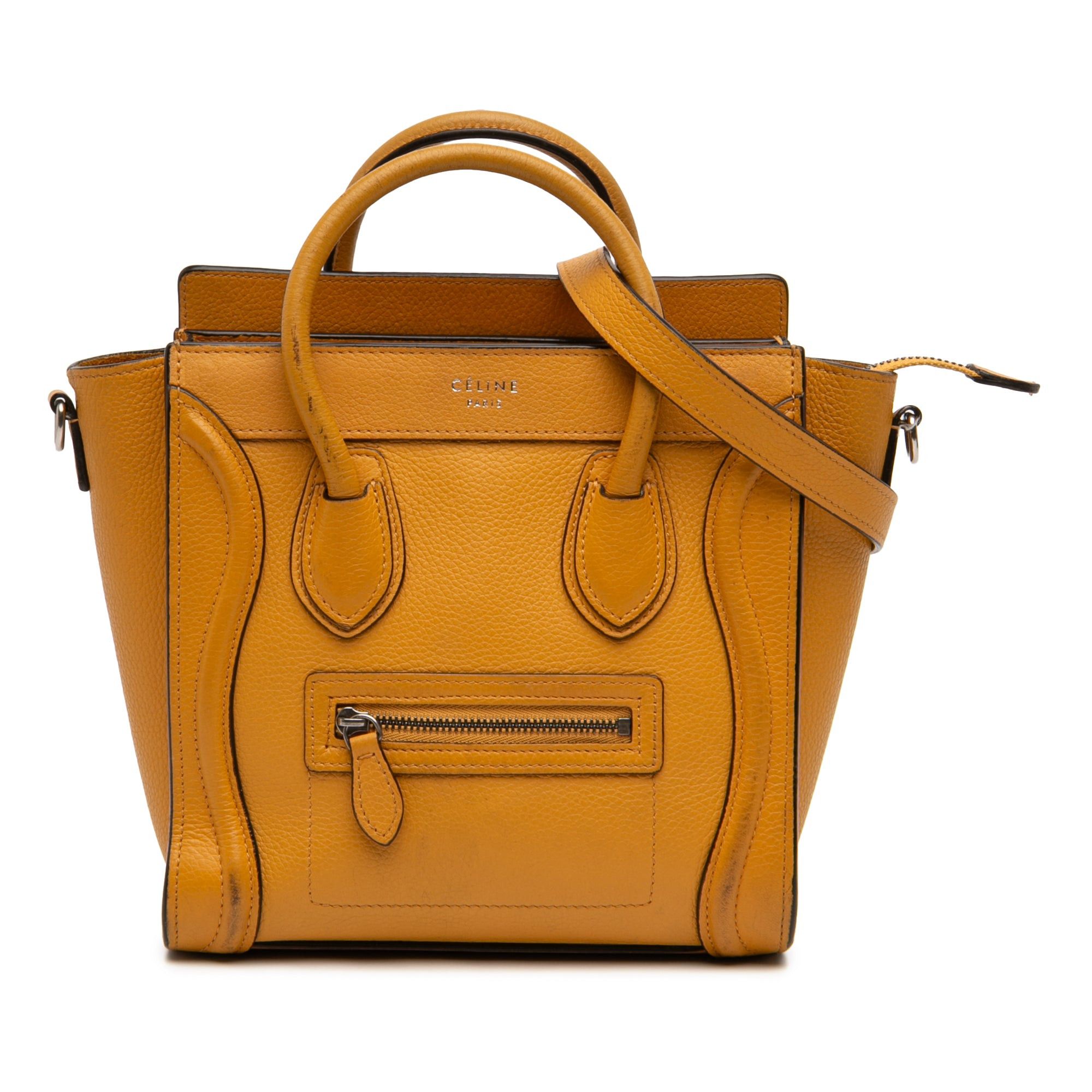 Celine Nano Leather Luggage Tote Size ONE SIZE - 1 Thumbnail