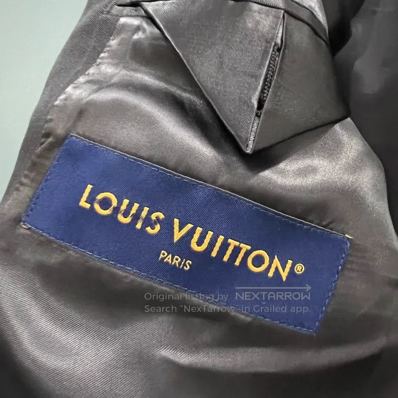 Louis Vuitton Louis Vuitton 24 spring brown logo embroidered jacket Size US XL / EU 56 / 4 - 4 Thumbnail