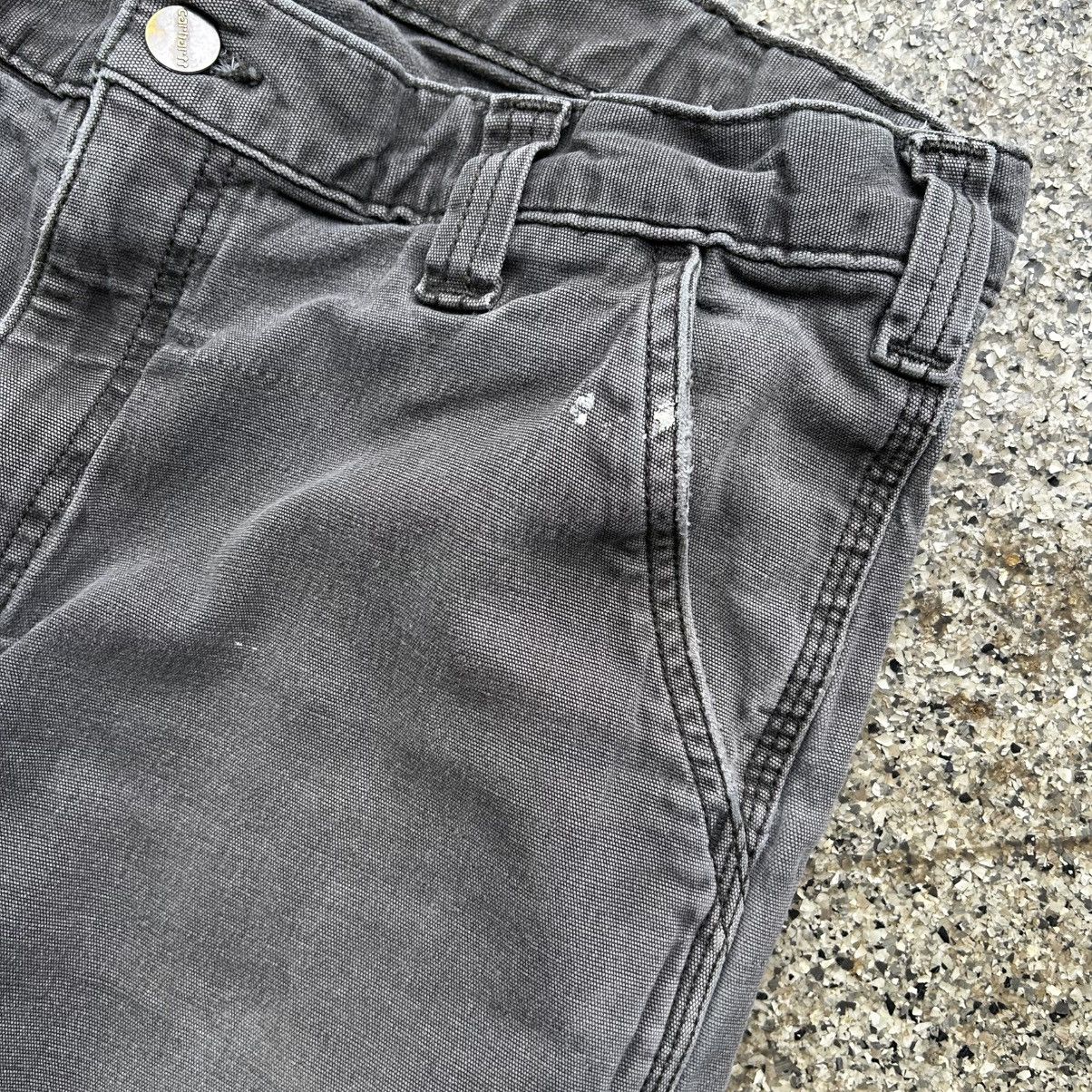 Carhartt vintae grey relaxed fit carhartt pants Size US 36 / EU 52 - 4 Thumbnail