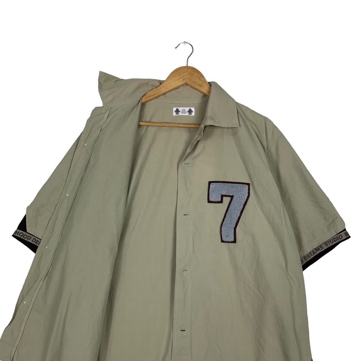 Japanese Brand Studio Seven Childhood Dream 7 Short Sleeve Shirt #1088-C49 Size US M / EU 48-50 / 2 - 10 Thumbnail