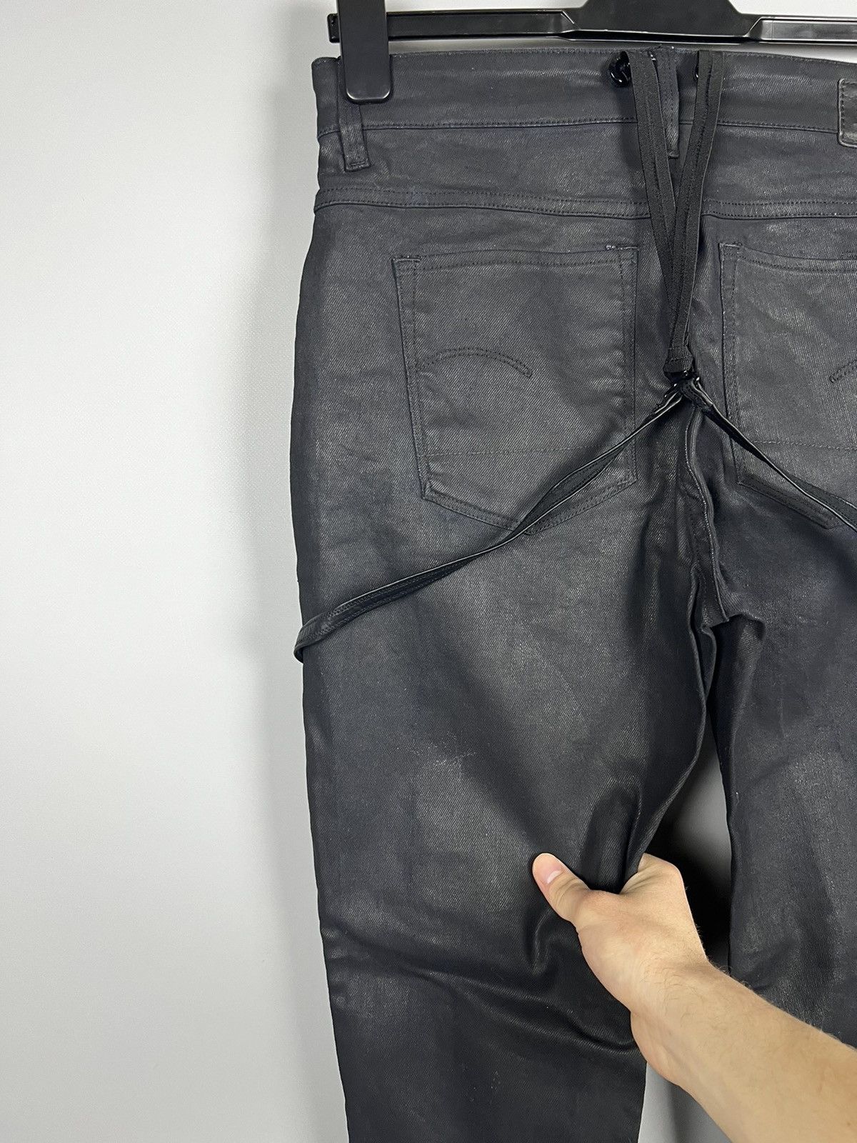 Diesel (W28) G-Star Raw denim 3301 HW SKINNY JUMPSUIT WMN Size 28" / US 6 / IT 42 - 10 Thumbnail