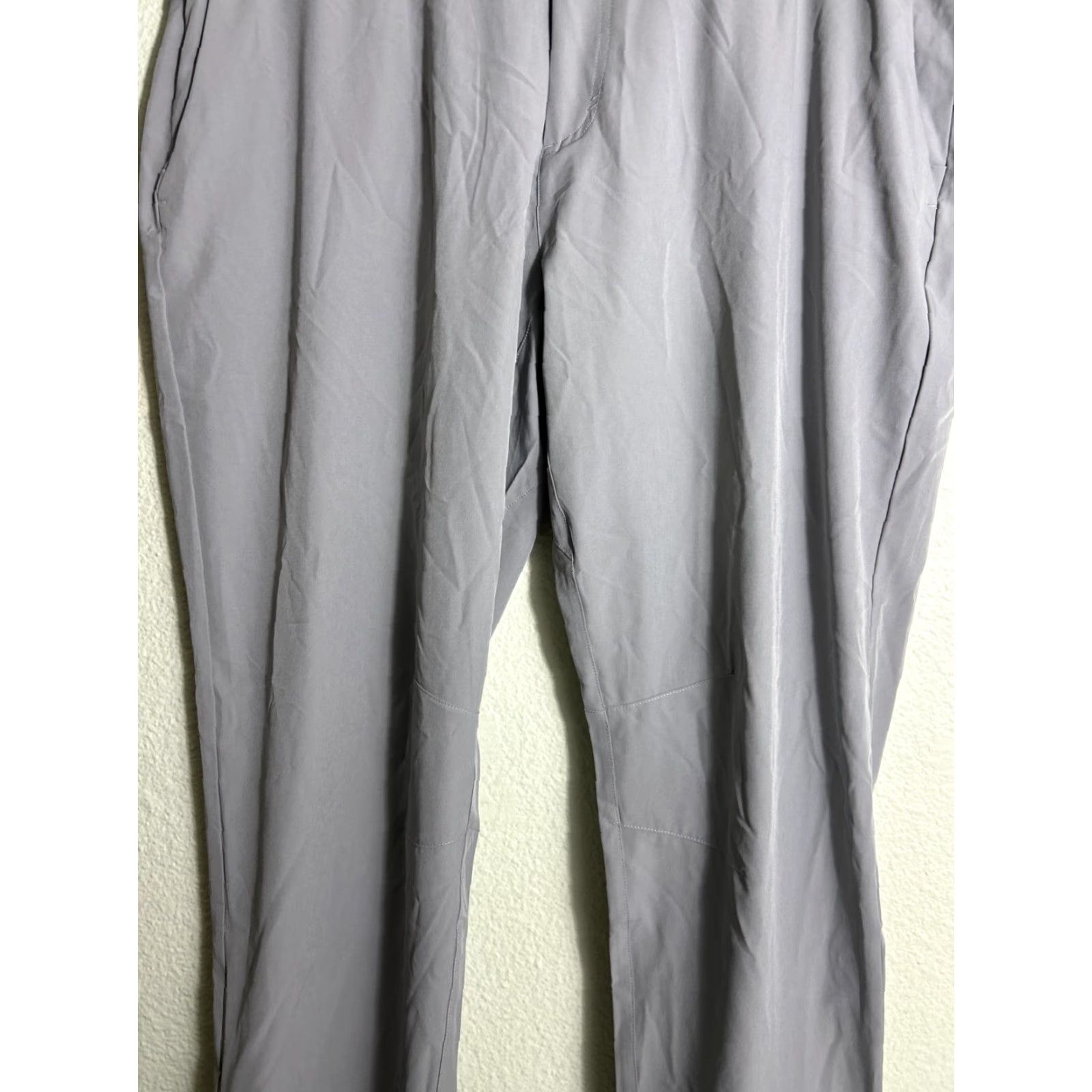 Fabletics Fabletics Mens Pants Gray Nylon Spandex 42x31 Activewear Leisure Regular 2XL Men Size US 39 - 3 Thumbnail