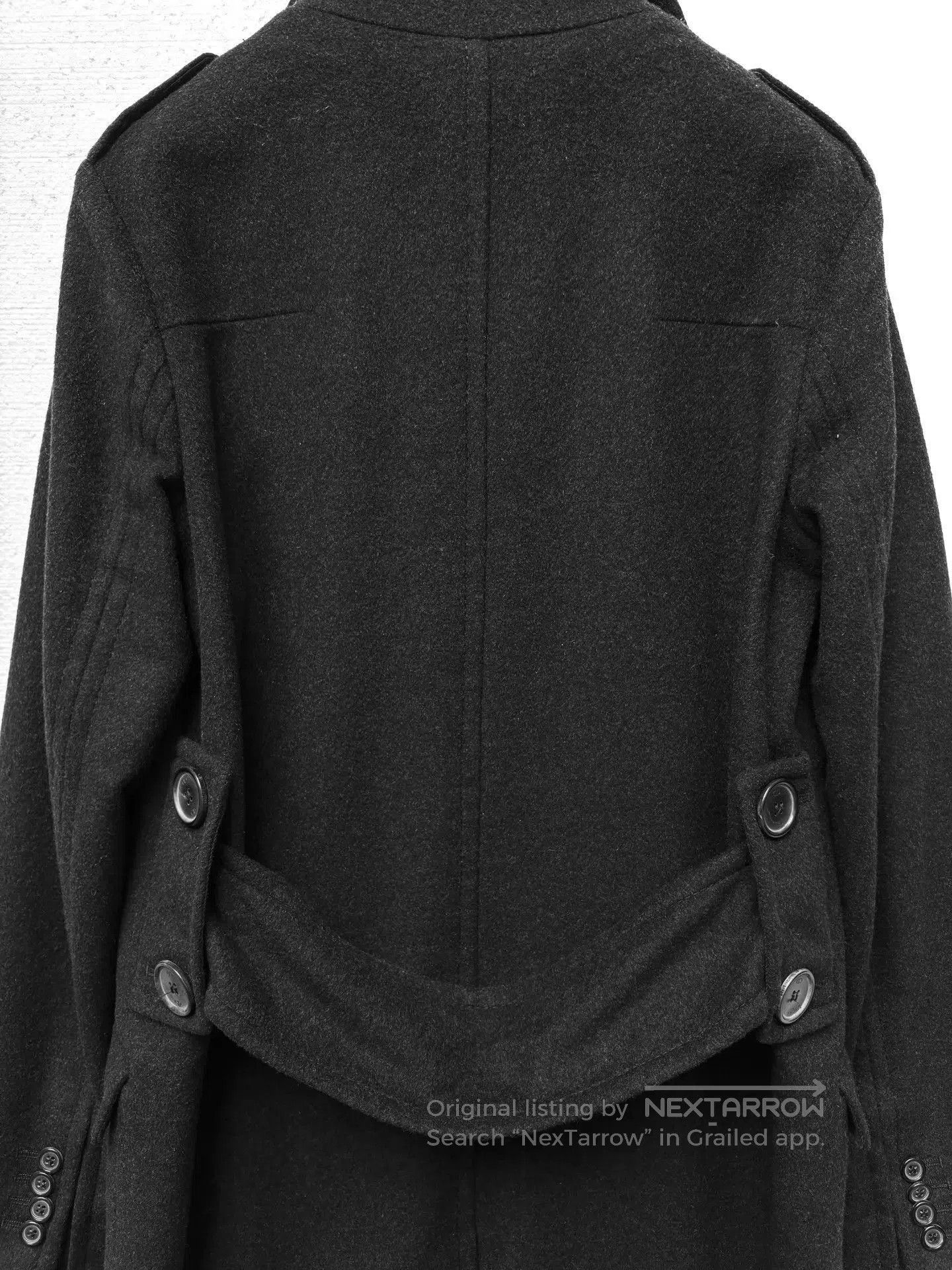 Dior Black Long Wool Blend Coat Size S. Size US S / EU 44-46 / 1 - 7 Thumbnail
