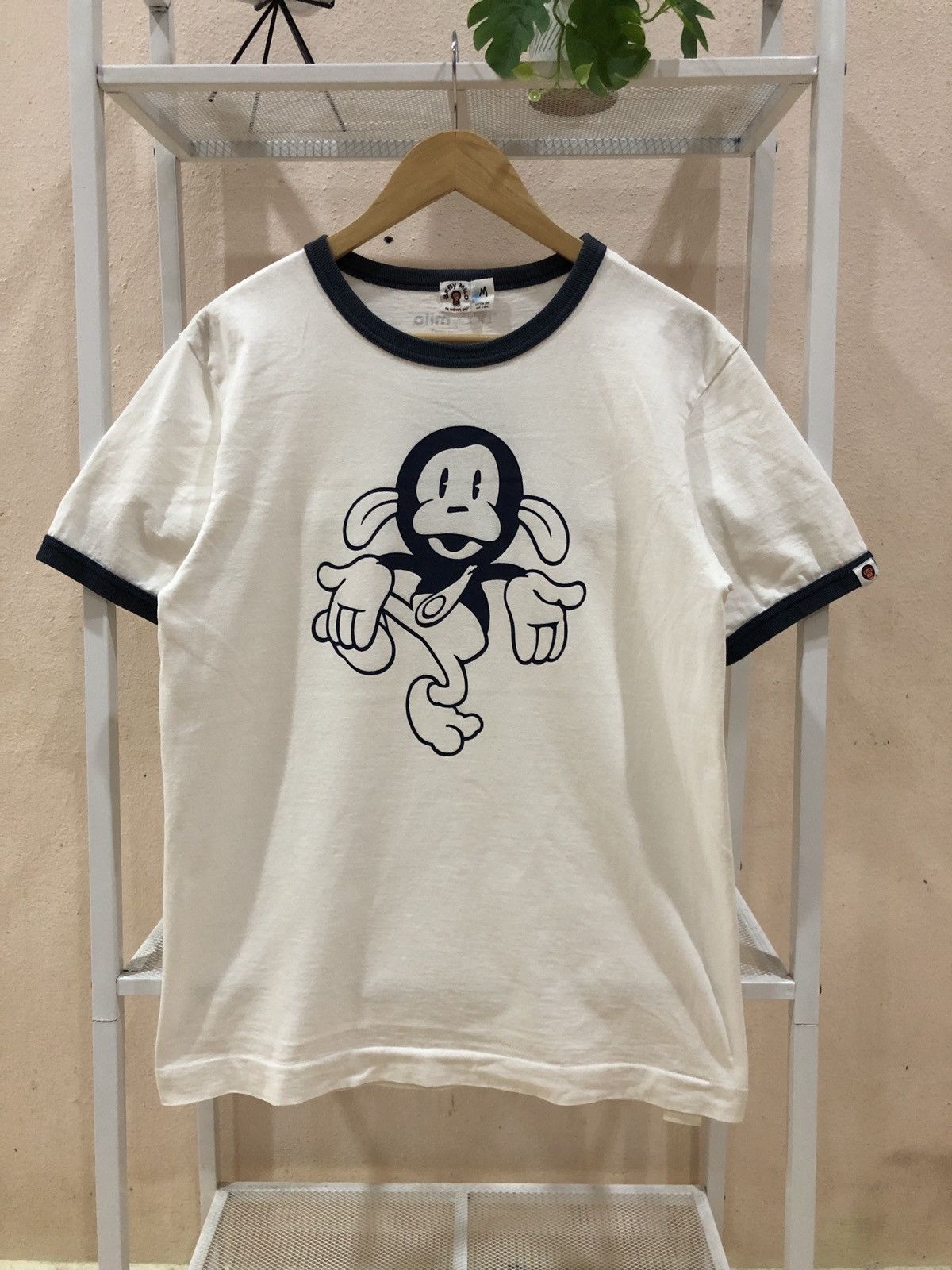 Bape OG 2005 Baby Milo Mirror Print Tshirts Size US M / EU 48-50 / 2 - 1 Thumbnail