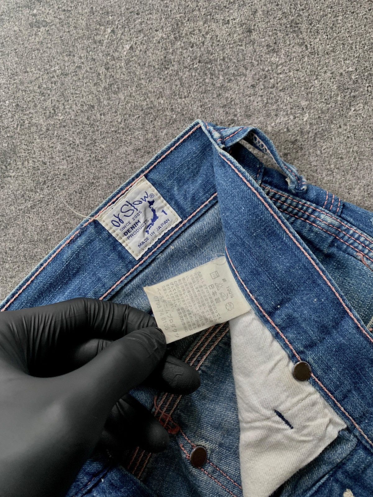 Orslow FREE TAX! Wideleg Carpenter Denim Jeans Size US 30 / EU 46 - 11 Thumbnail