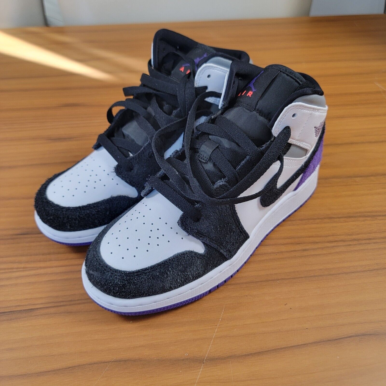 Varsity Purple Air Jordan Mid Se Gs Purple Air Jordan Mid SE GS