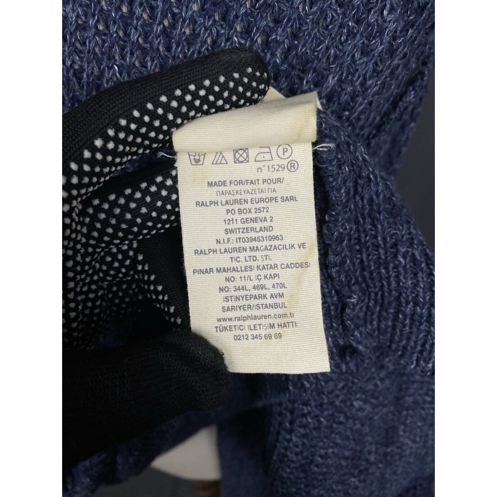 Denim & Supply Ralph Lauren Ralph Lauren Denim&Supply Men's Blue Knitted Cardigan Sweate Size US L / EU 52-54 / 3 - 12 Thumbnail