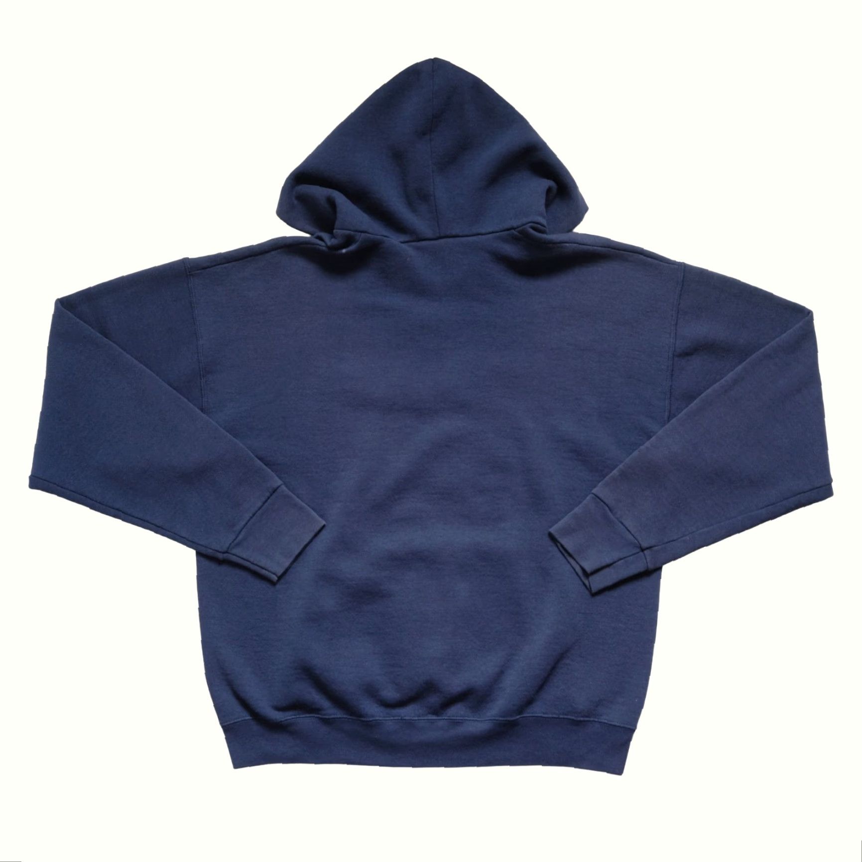 Fruit Of The Loom VINTAGE Fruit of the Loom NYC BLUE DISTRESSED Hoodie Sweatshirt XL Pullover Hooded Mens 90s City Size US XL / EU 56 / 4 - 3 Thumbnail