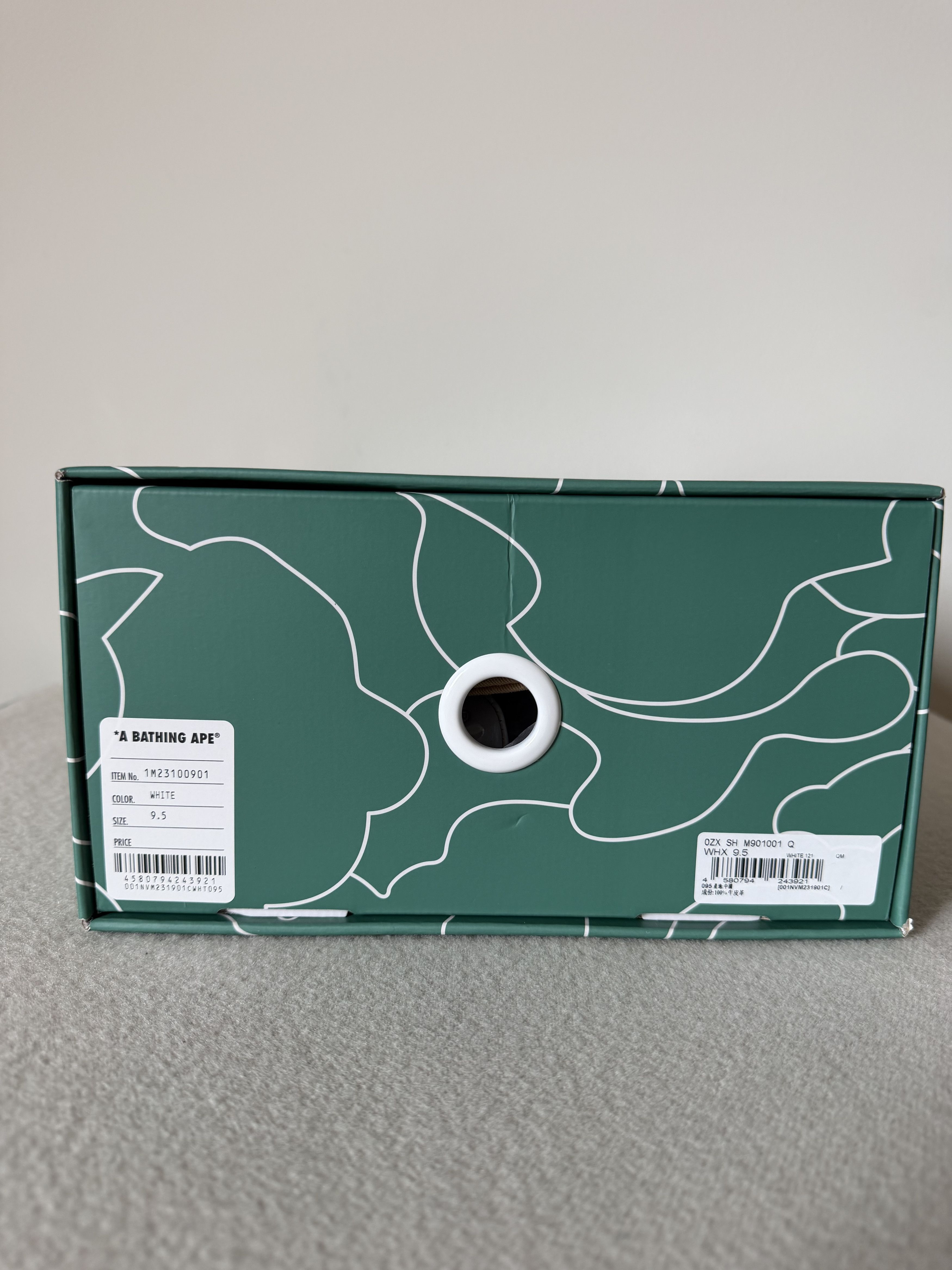 Bape Hidden NY Bape Sta #1 F&F in White Patent Leather Size US 9.5 / EU 42-43 - 8 Thumbnail